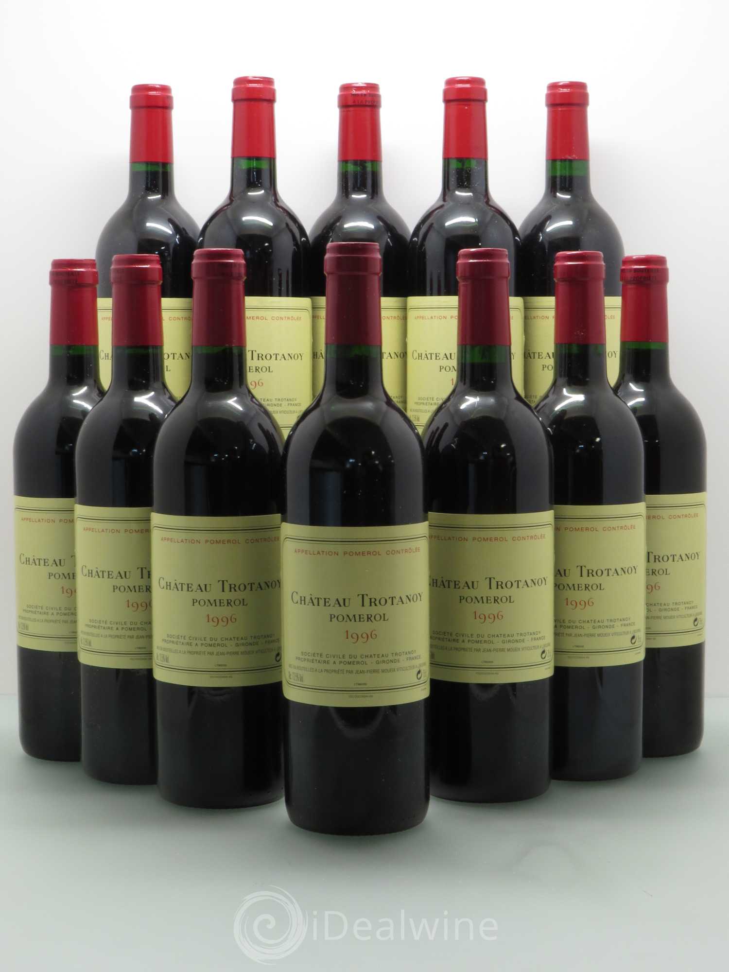 Château Trotanoy 1996 - Lot de 12 bouteilles - 0
