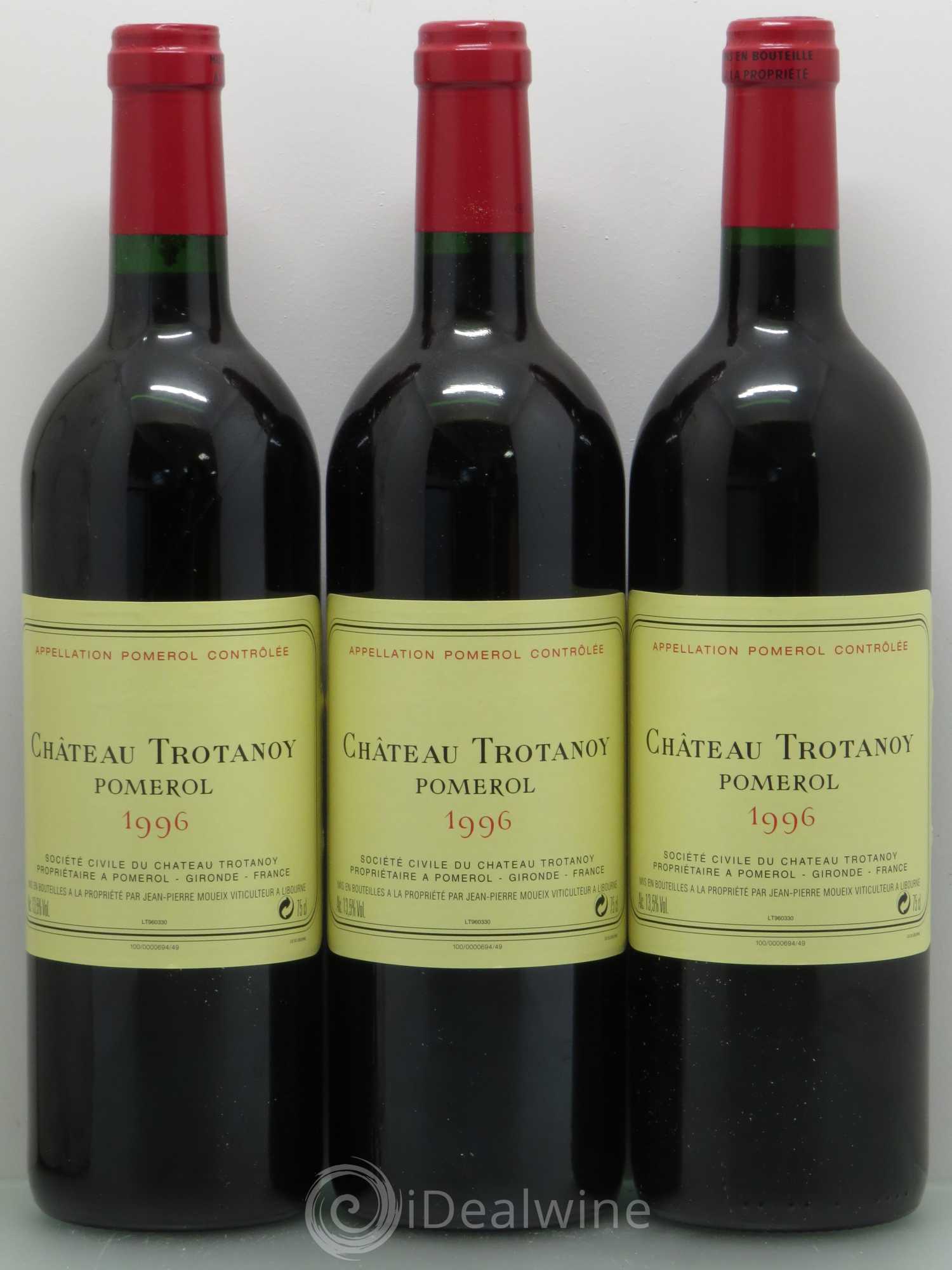 Château Trotanoy 1996 - Lot de 12 bouteilles - 4