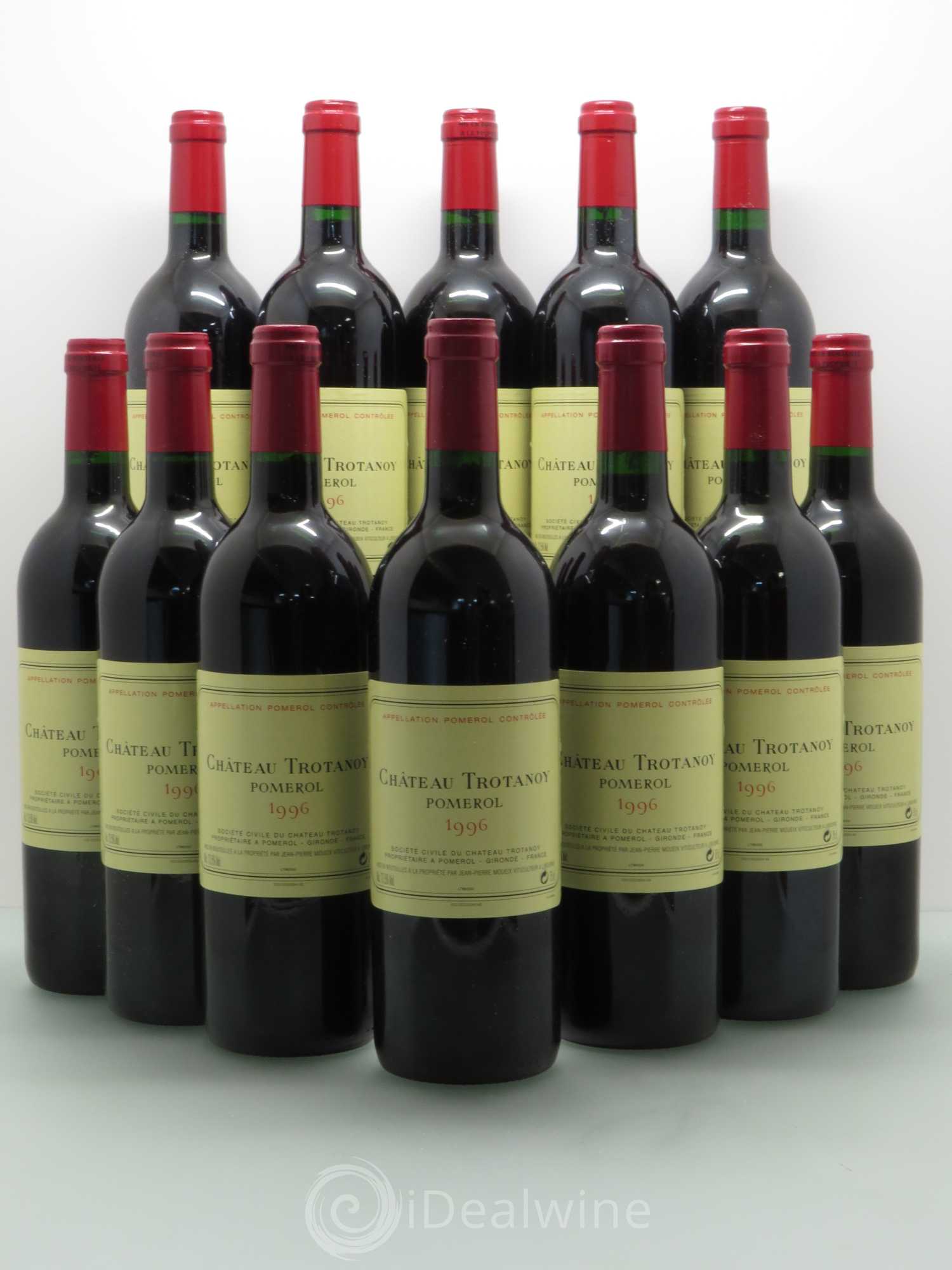 Château Trotanoy 1996 - Lot de 12 bouteilles - 0
