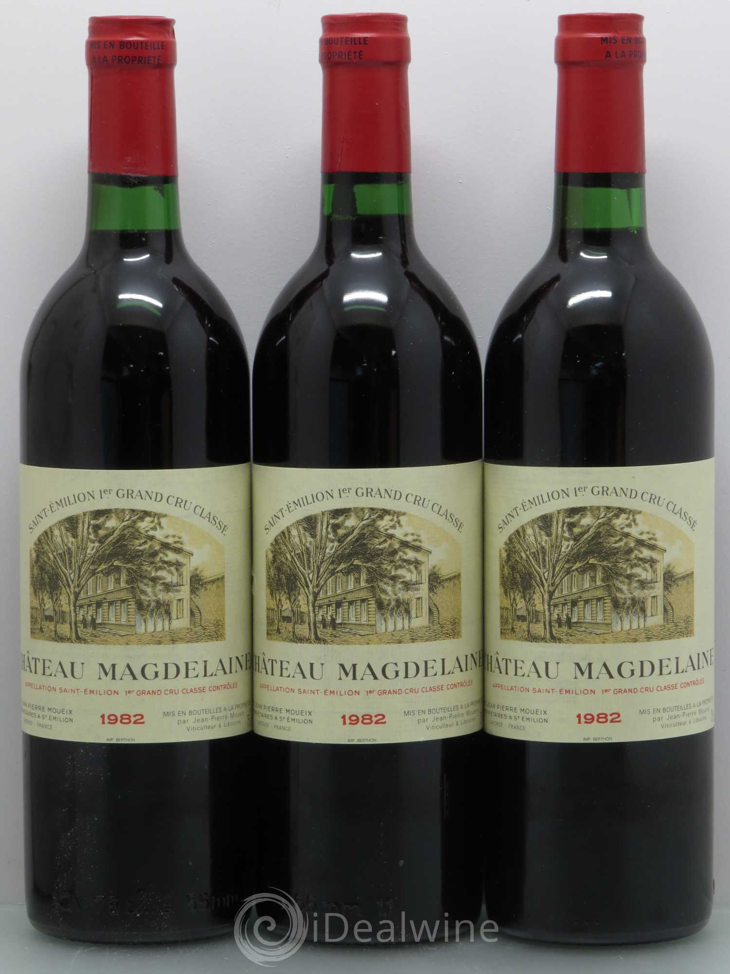 Château Magdelaine 1982 - Lot de 12 bouteilles - 1