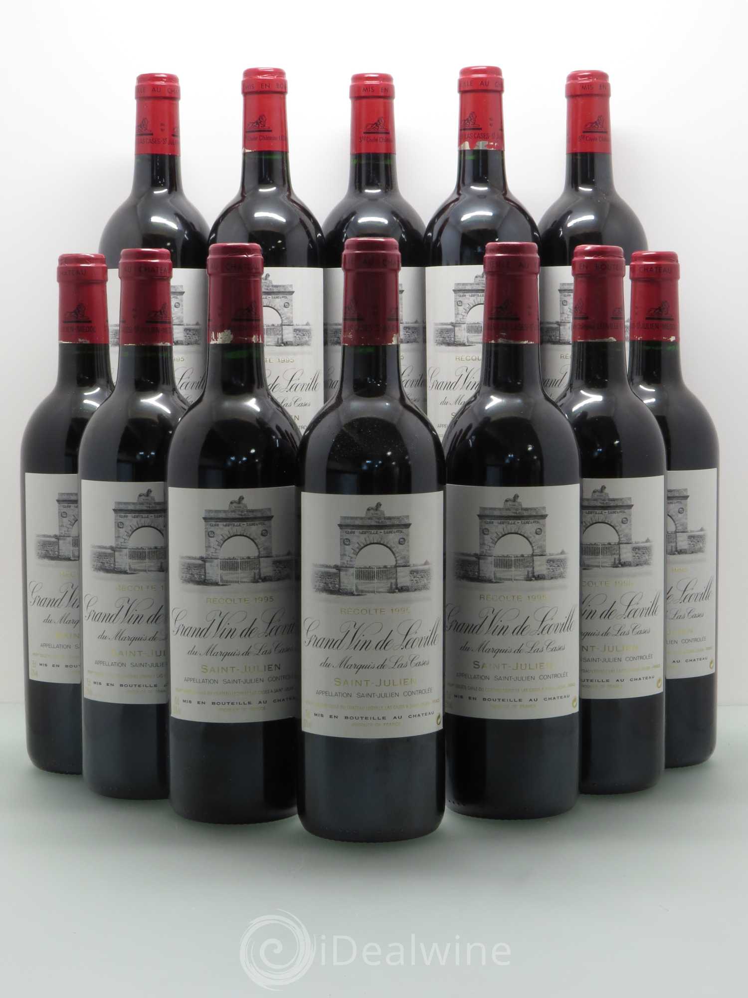 Château Léoville Las Cases 2ème Grand Cru Classé 1995 - Lot de 12 bouteilles - 0
