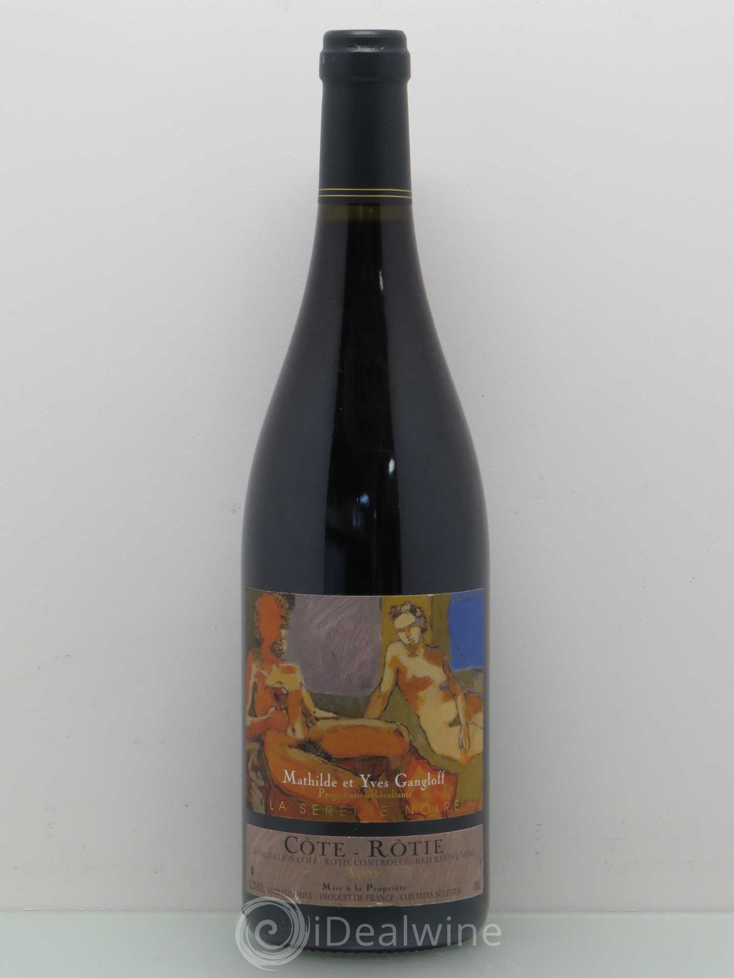 Côte-Rôtie La Sereine Noire Gangloff (Domaine) 2007 - Lot de 1 bouteille - 0