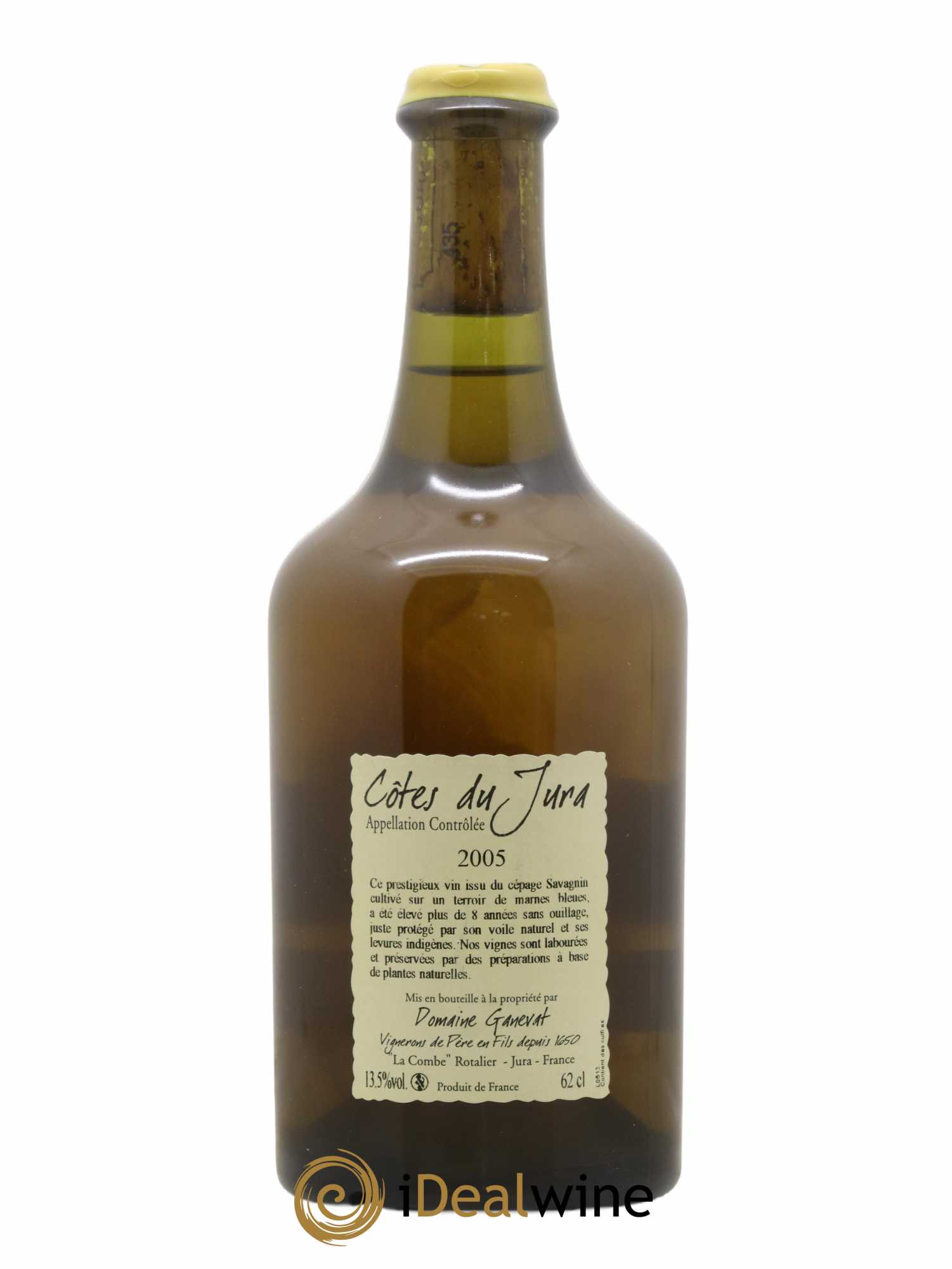 Côtes du Jura Vin Jaune Jean-François Ganevat (Domaine) 2005 - Lot de 1 bouteille - 1
