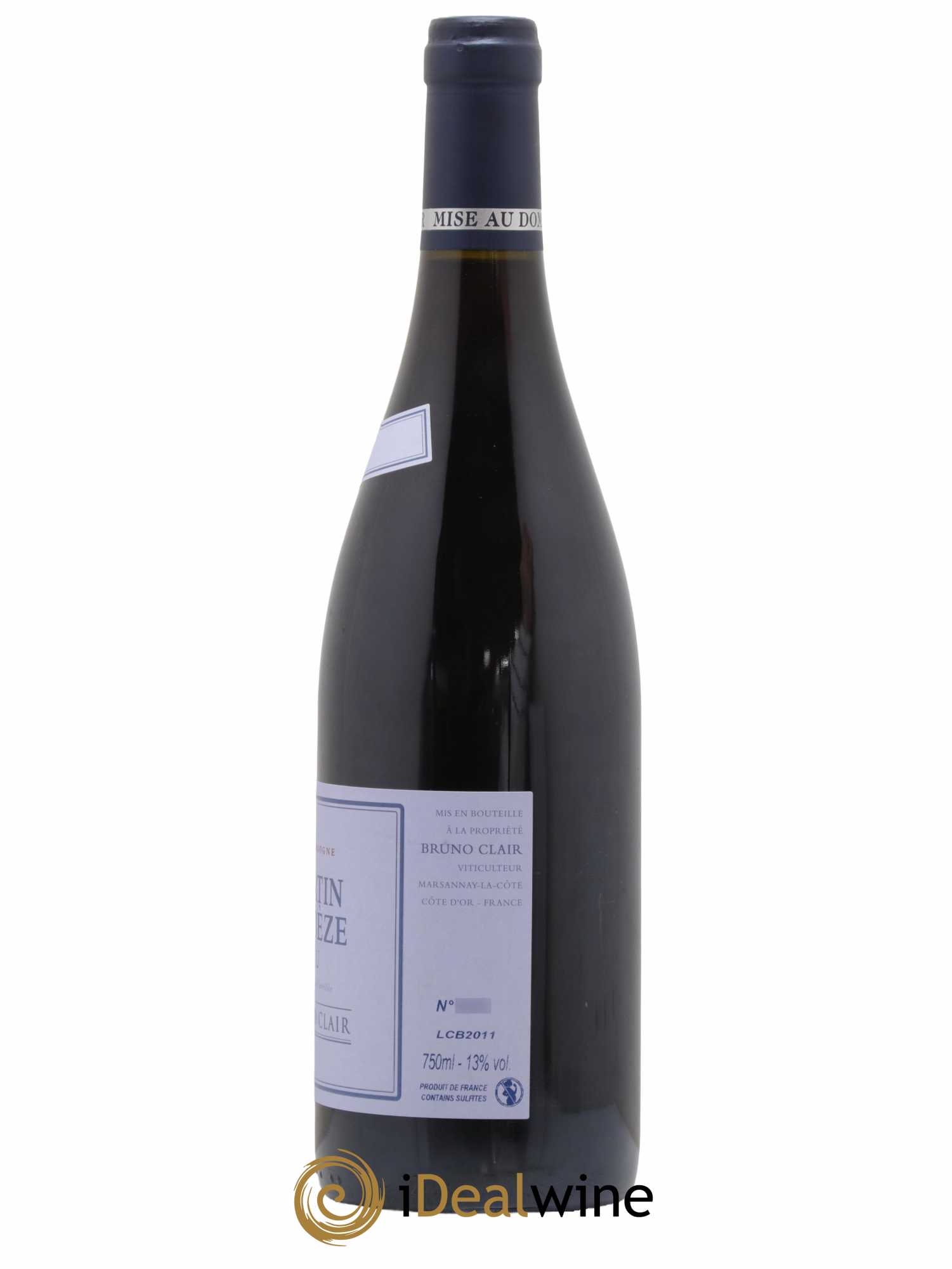 Chambertin Clos de Bèze Grand Cru Bruno Clair (Domaine) 2011 - Lot de 1 bouteille - 1