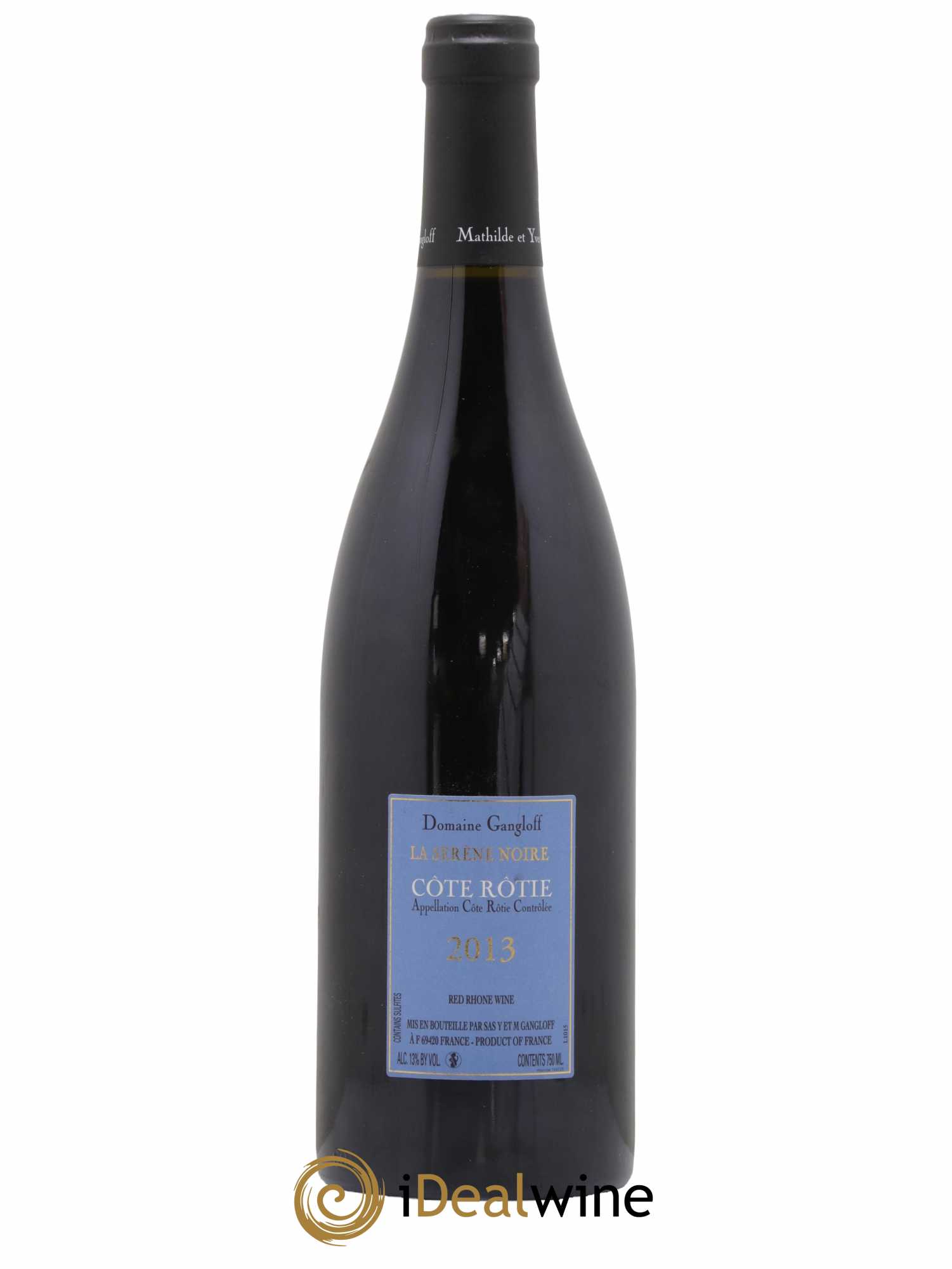 Côte-Rôtie La Sereine Noire Gangloff (Domaine) 2013 - Lot de 1 bouteille - 1