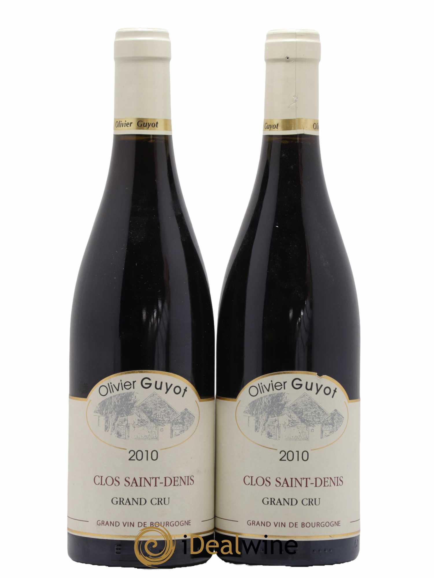 Clos Saint-Denis Grand Cru Olivier Guyot (Domaine de) 2010 - Lot de 2 bouteilles - 0