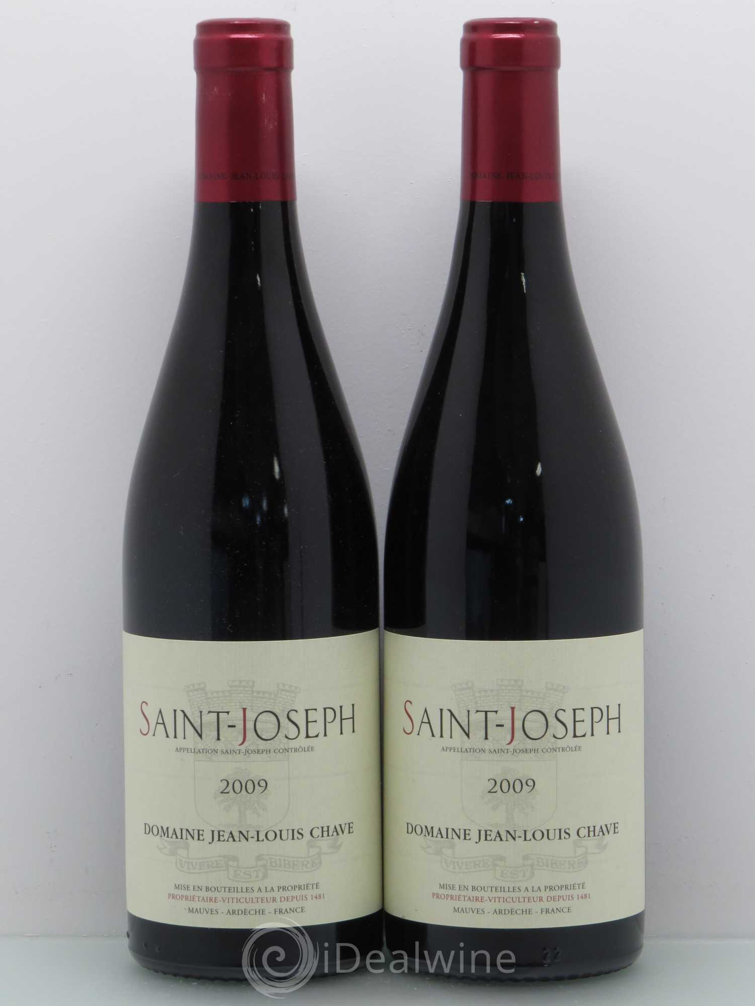 Saint-Joseph Jean-Louis Chave 2009 - Lot de 2 bouteilles - 0
