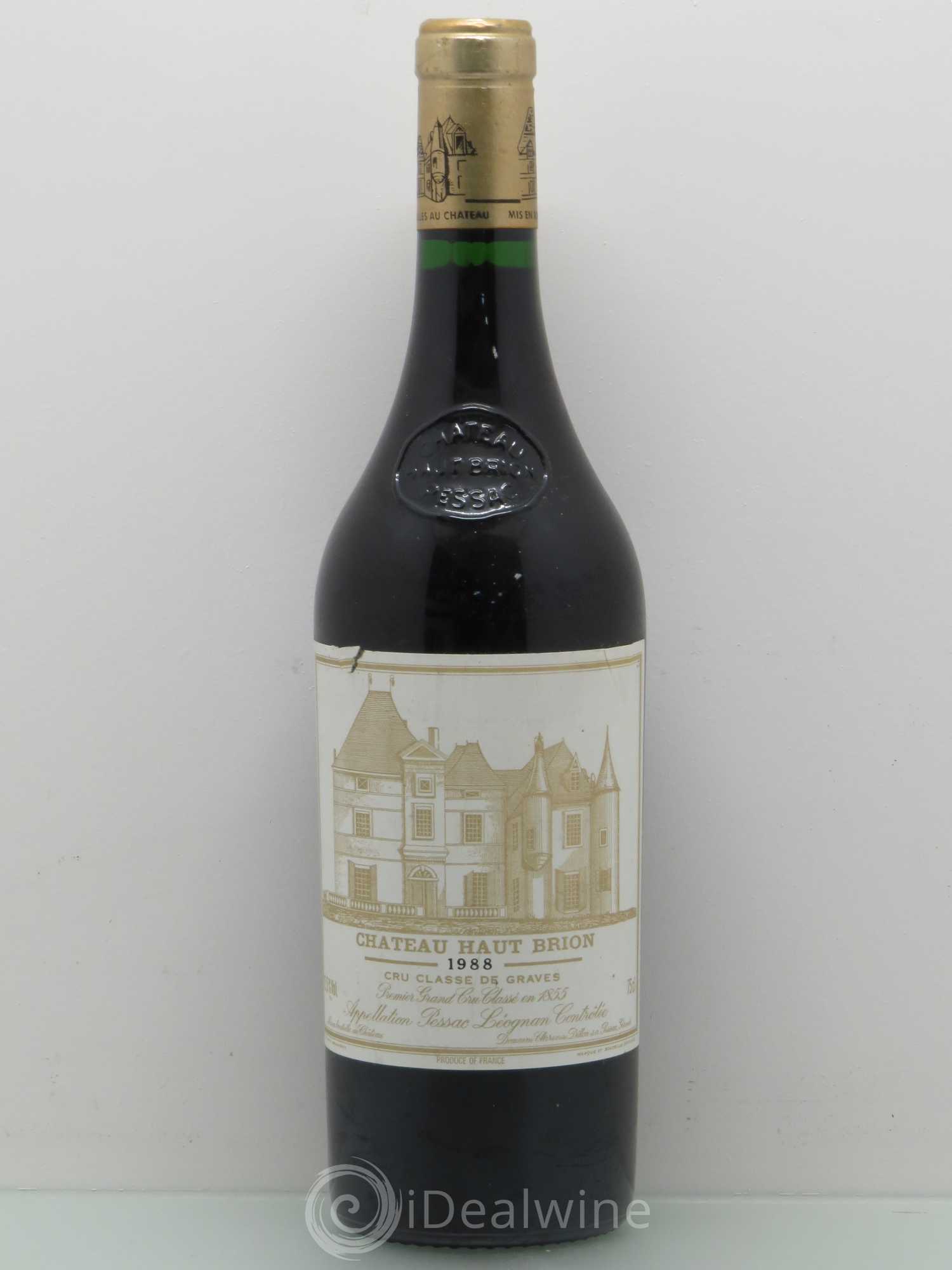 Château Haut Brion 1er Grand Cru Classé 1988 - Lot de 1 bouteille - 0
