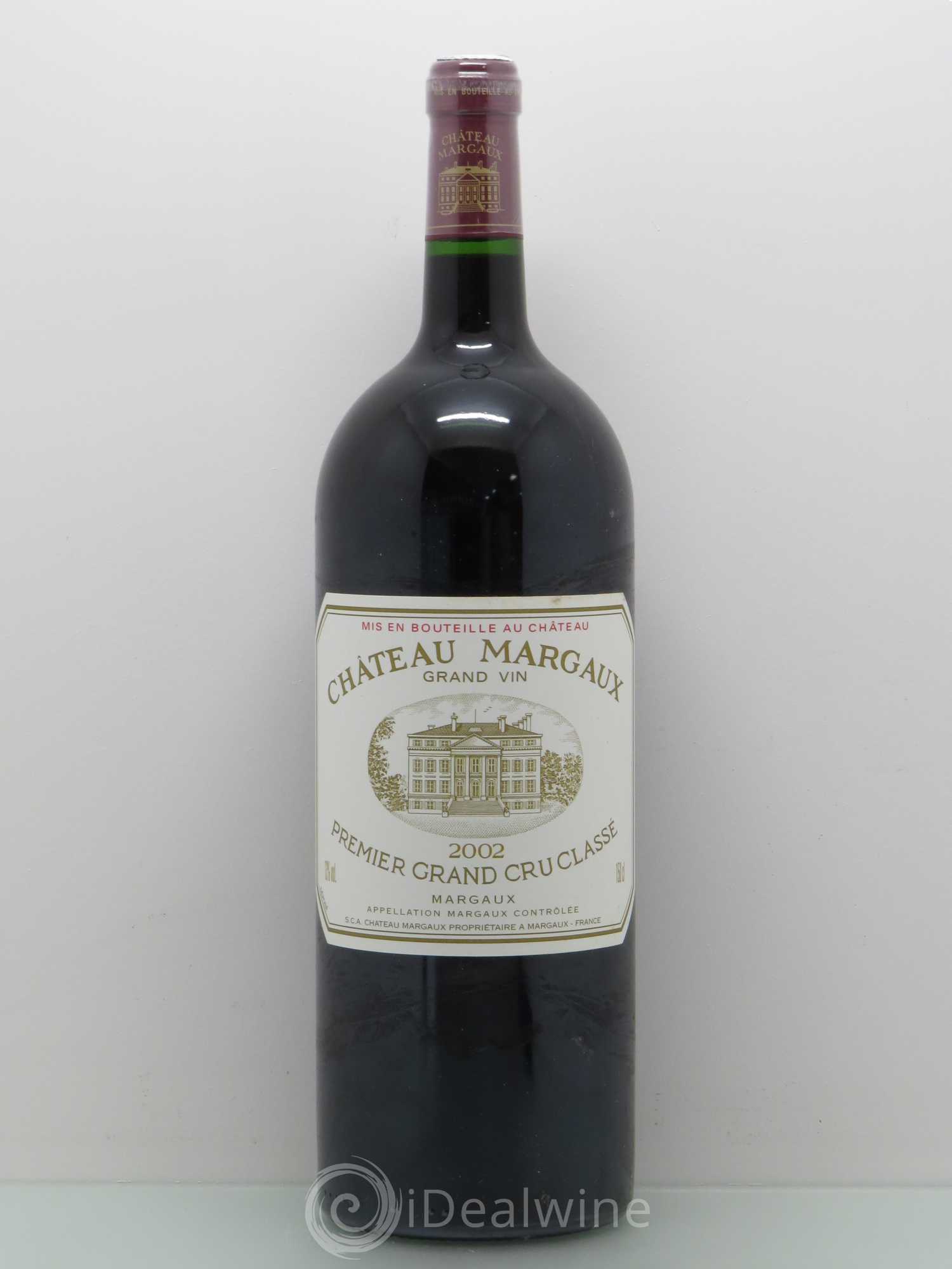 Château Margaux 1er Grand Cru Classé 2002 - Lot de 1 magnum - 0