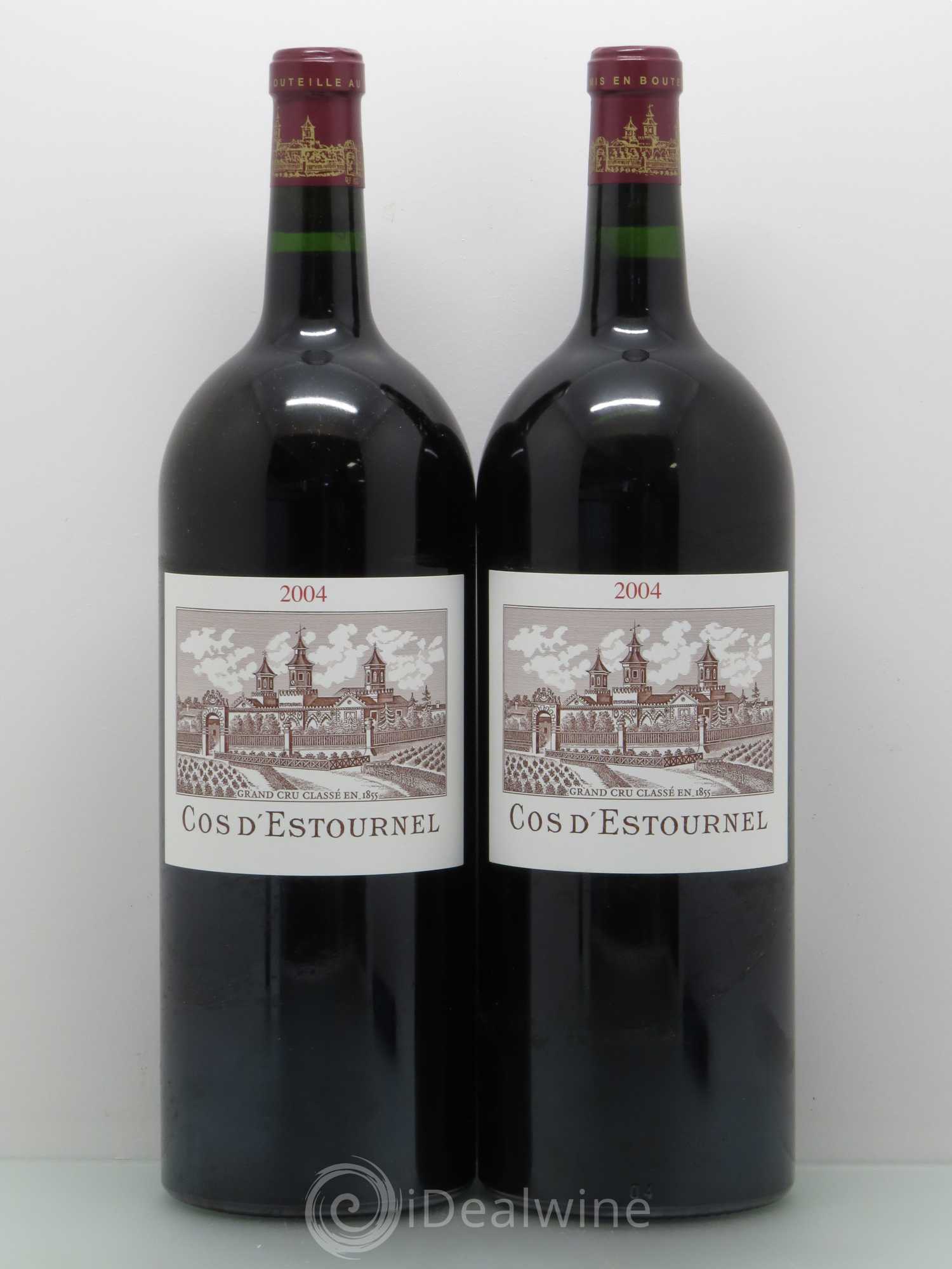 Cos d'Estournel 2ème Grand Cru Classé 2004 - Lot de 2 magnums - 0
