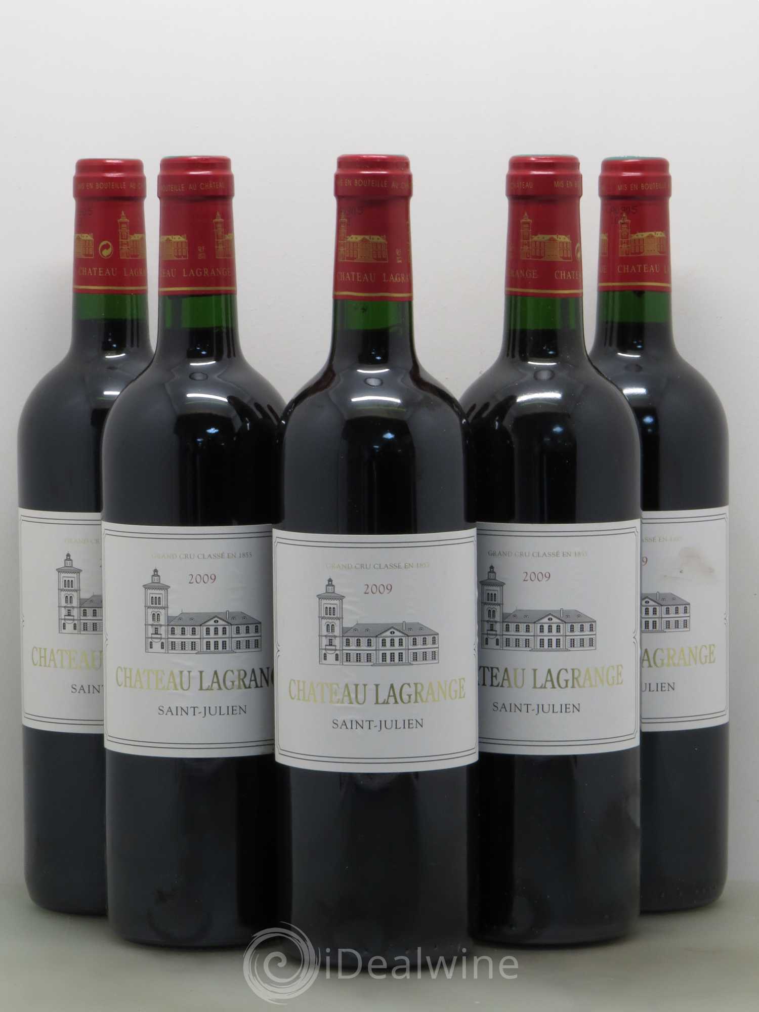 Château Lagrange 3ème Grand Cru Classé 2009 - Lot de 5 bouteilles - 0