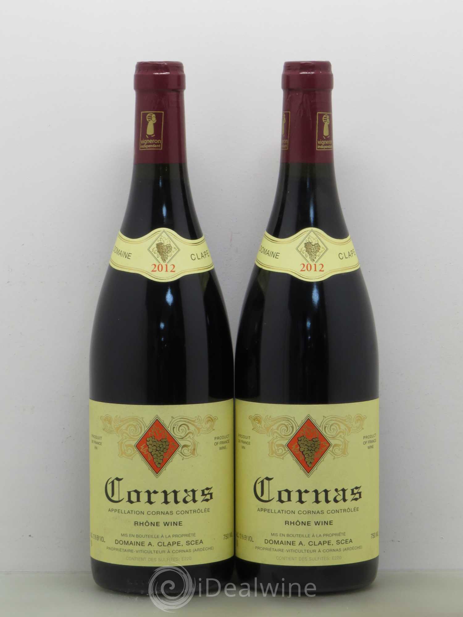 Cornas Auguste Clape 2012 - Lot de 2 bouteilles - 0