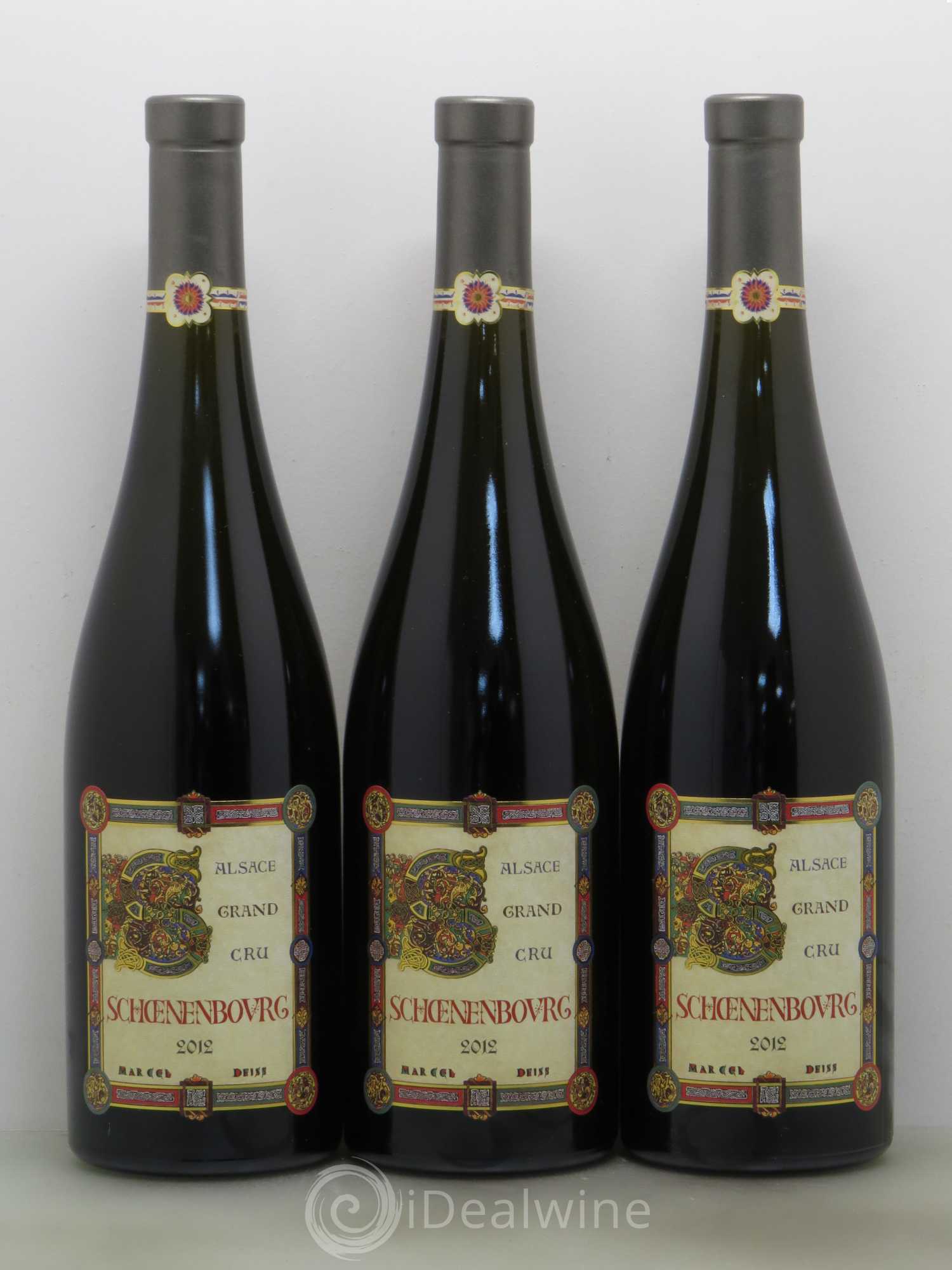 Alsace Grand Cru Schoenenbourg Marcel Deiss (Domaine) 2012 - Lot de 3 bouteilles - 0