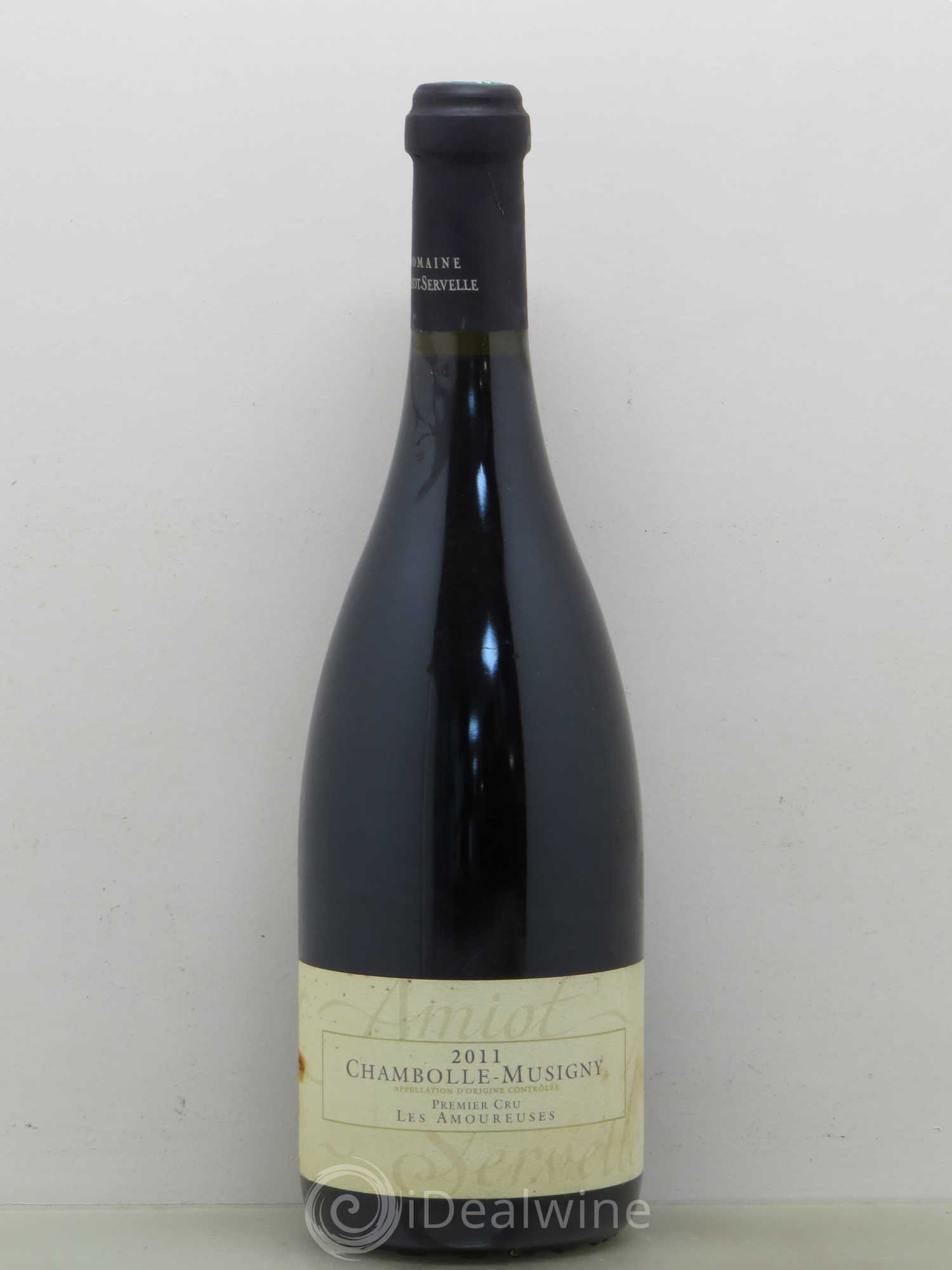 Chambolle-Musigny 1er Cru Les Amoureuses Amiot-Servelle 2011 - Lot de 1 bouteille - 0