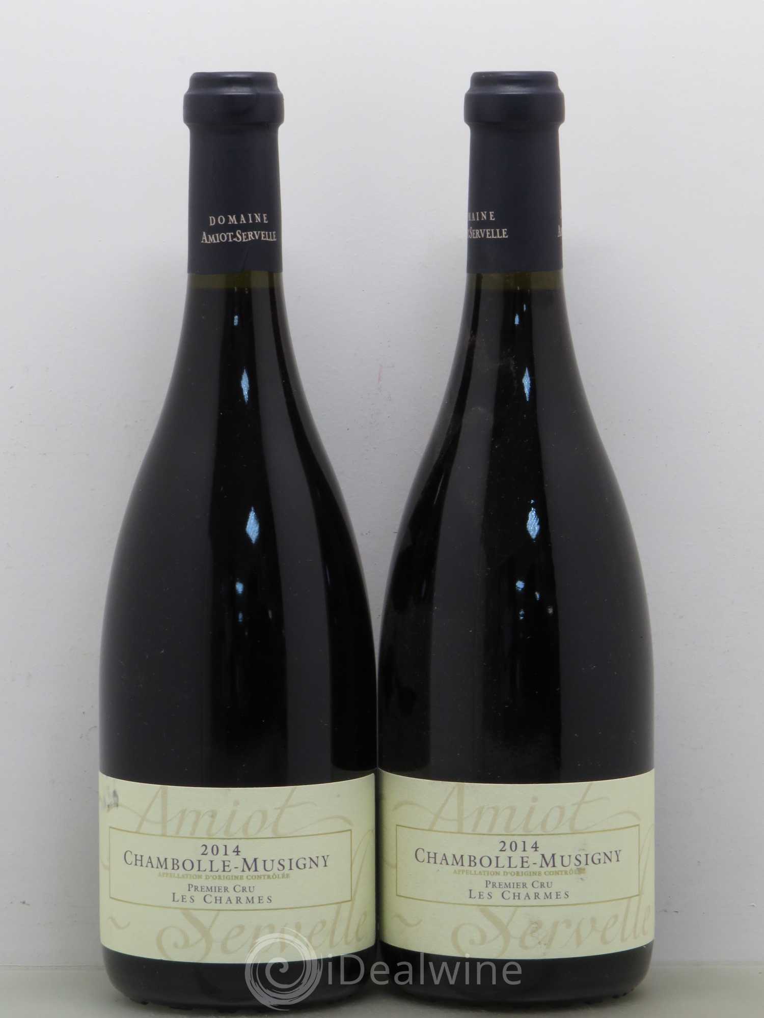 Chambolle-Musigny 1er Cru Les Charmes Domaine Amiot Servelle 2014 - Posten von 2 Flaschen - 0