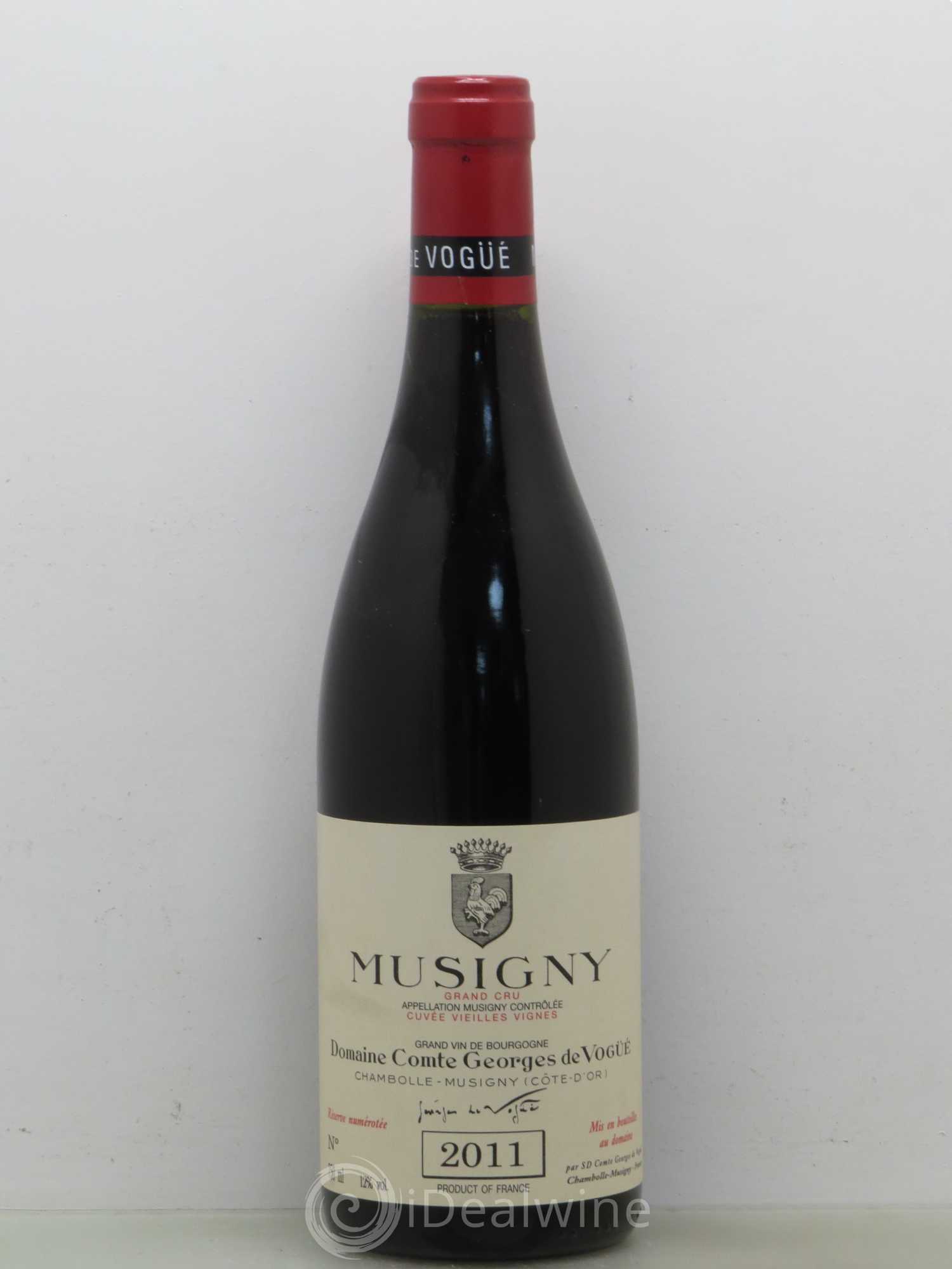 Musigny Grand Cru Cuvée Vieilles Vignes Comte Georges de Vogüé Vieilles Vignes 2011 - Lot de 1 bouteille - 0