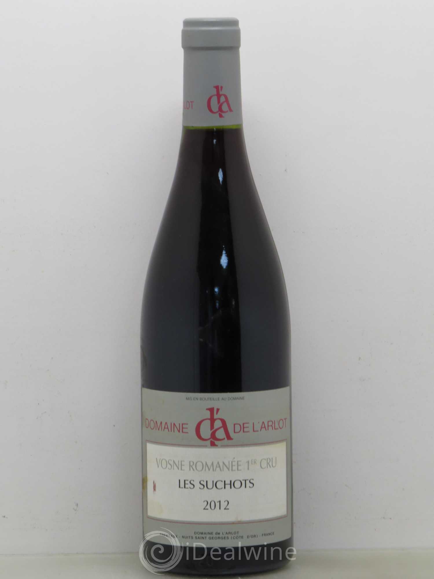 Vosne-Romanée 1er Cru Les Suchots Domaine de l'Arlot 2012 - Lot de 1 bouteille - 0