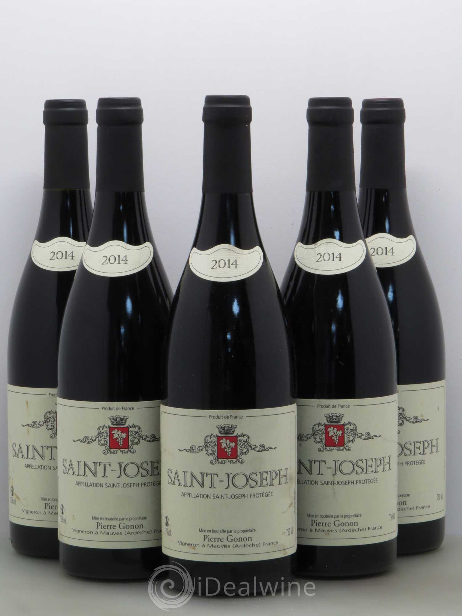 Saint-Joseph Gonon (Domaine) 2014 - Lot de 5 bouteilles - 0