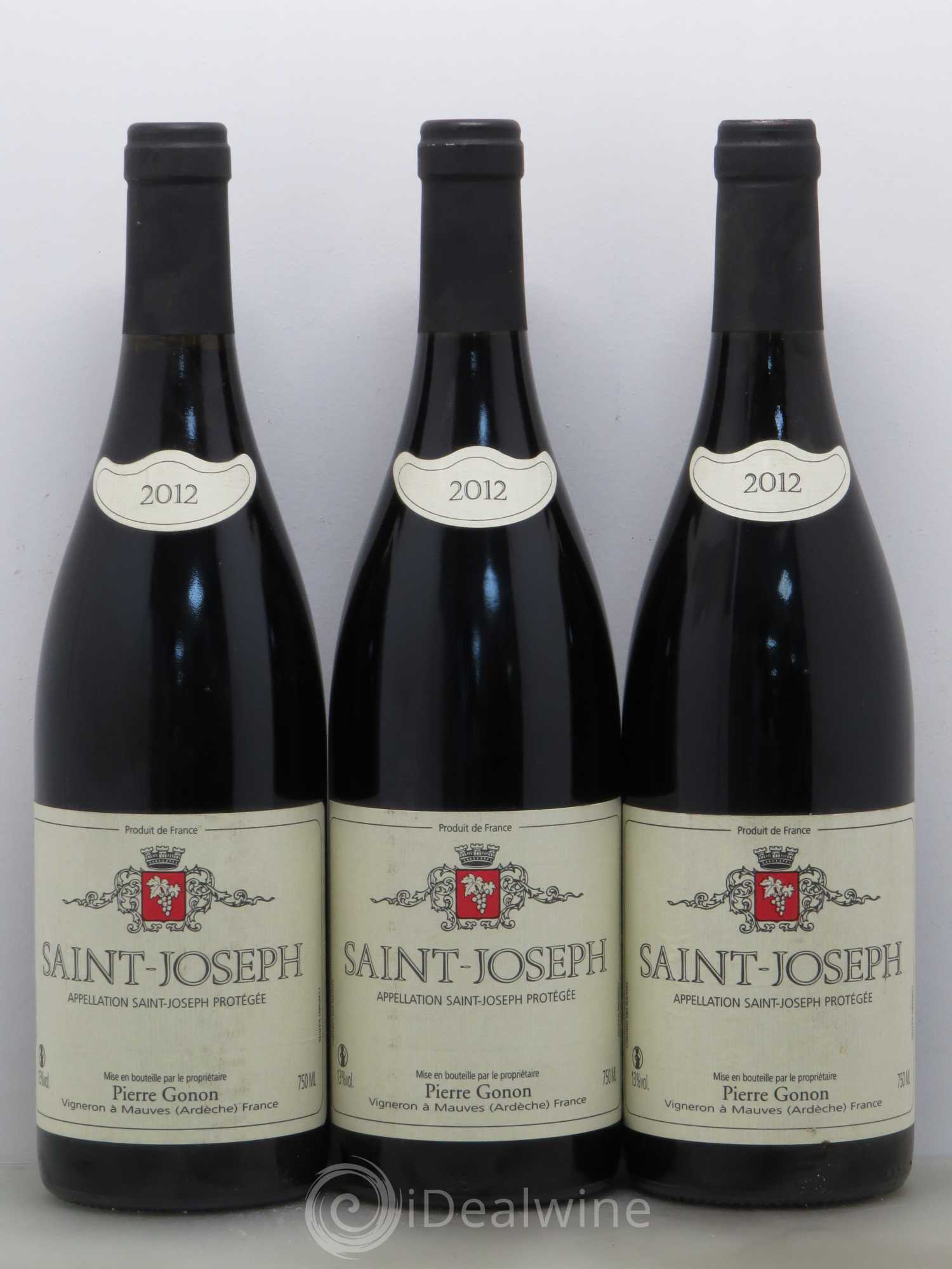 Saint-Joseph Gonon (Domaine) 2012 - Lot de 3 bouteilles - 0