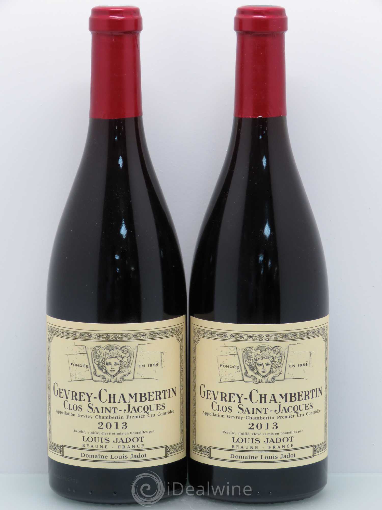 Gevrey-Chambertin 1er Cru Clos Saint Jacques Domaine Louis Jadot 2013 - Lot de 2 bouteilles - 0