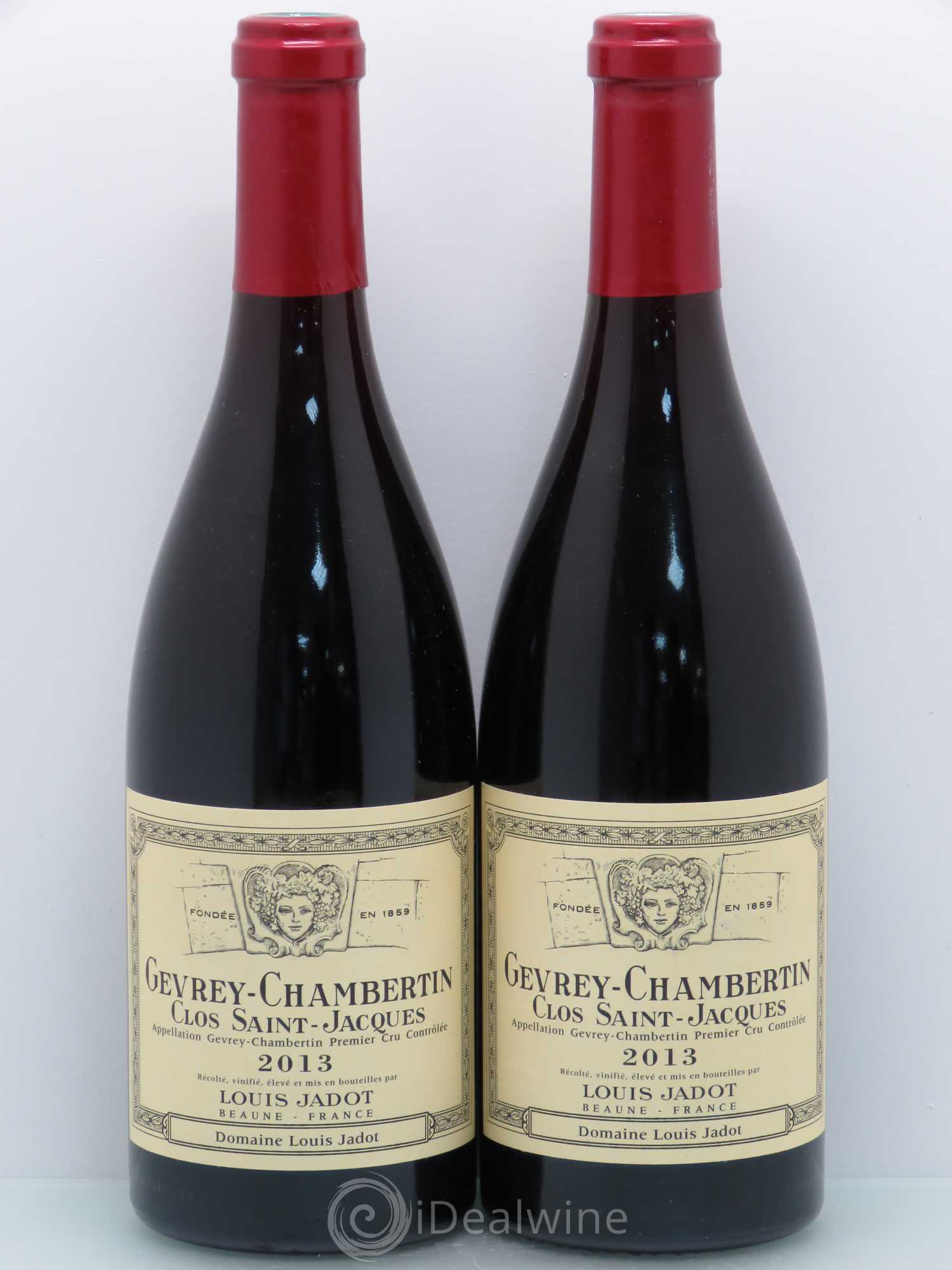Gevrey-Chambertin 1er Cru Clos Saint Jacques Domaine Louis Jadot 2013 - Lot de 2 bouteilles - 0