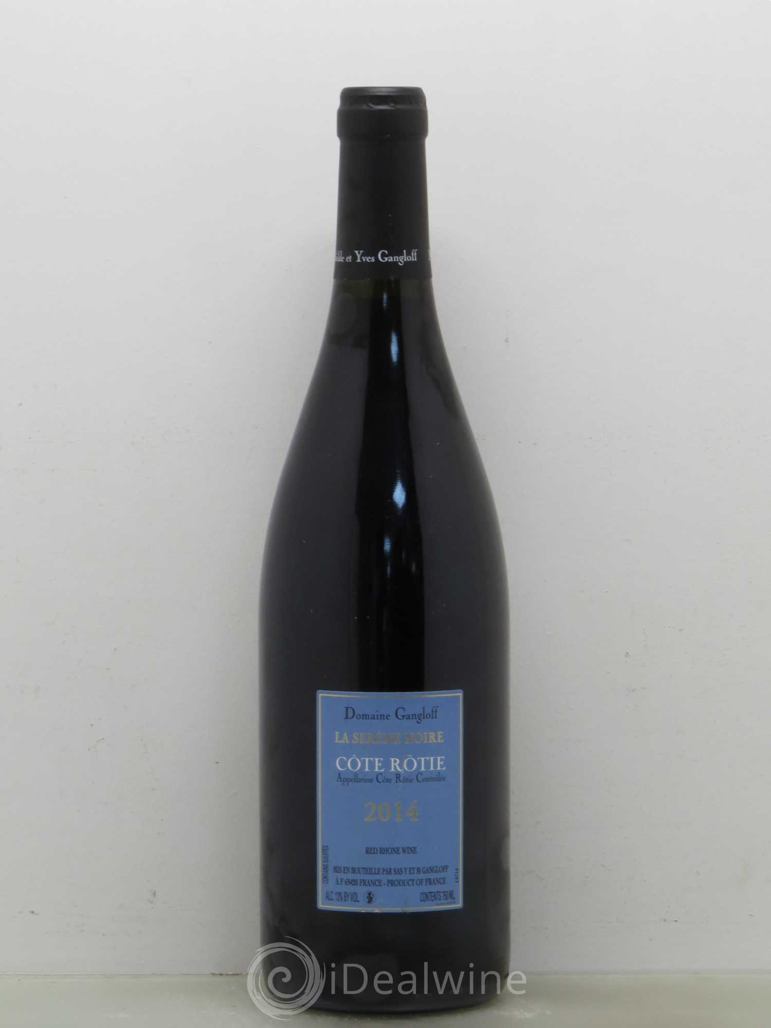 Côte-Rôtie La Sereine Noire Gangloff (Domaine) 2014 - Lot de 1 bouteille - 1