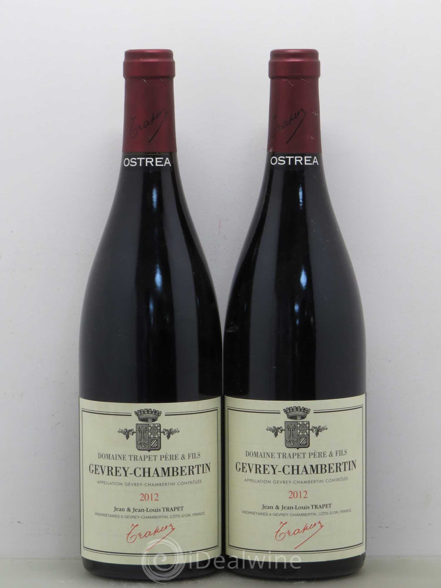 Gevrey-Chambertin Ostrea Domaine Trapet 2012 - Lot de 2 bouteilles - 0