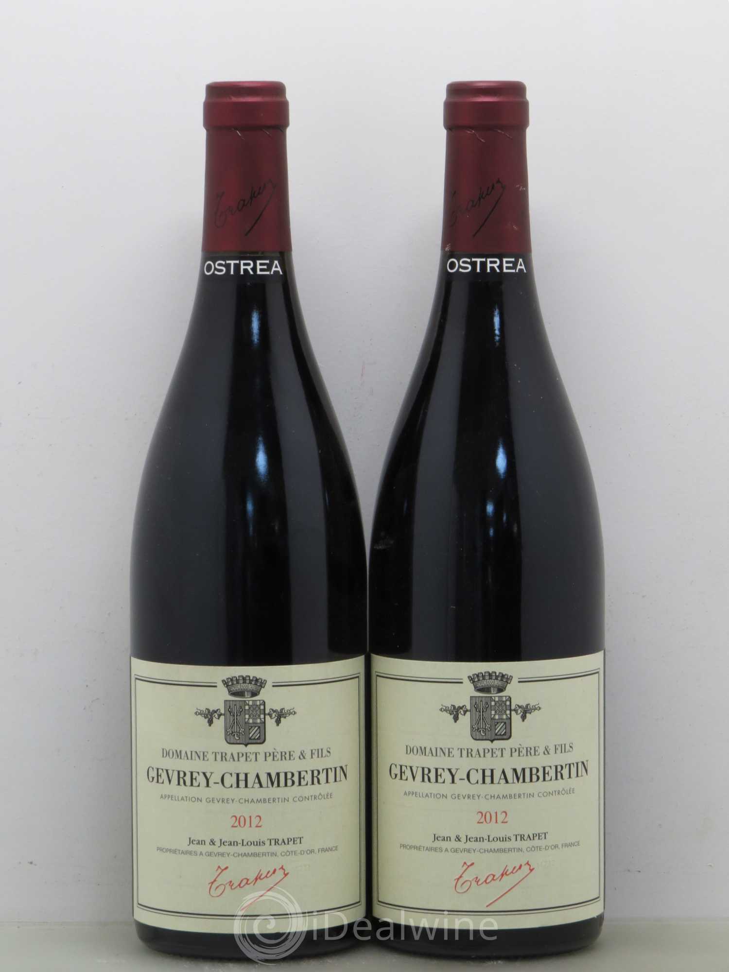 Gevrey-Chambertin Ostrea Domaine Trapet 2012 - Lot de 2 bouteilles - 0