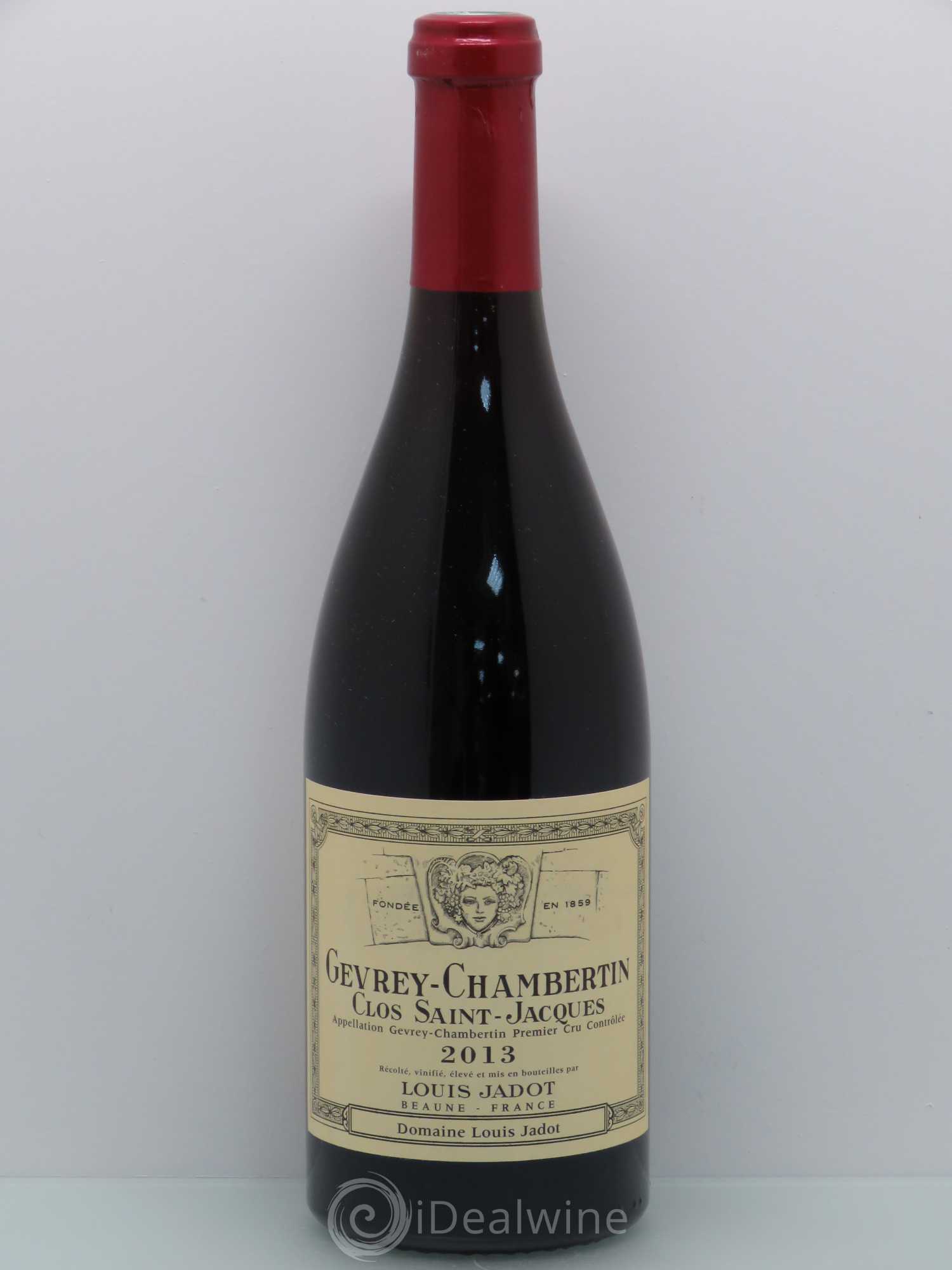 Gevrey-Chambertin 1er Cru Clos Saint Jacques Domaine Louis Jadot 2013 - Lot de 1 bouteille - 0