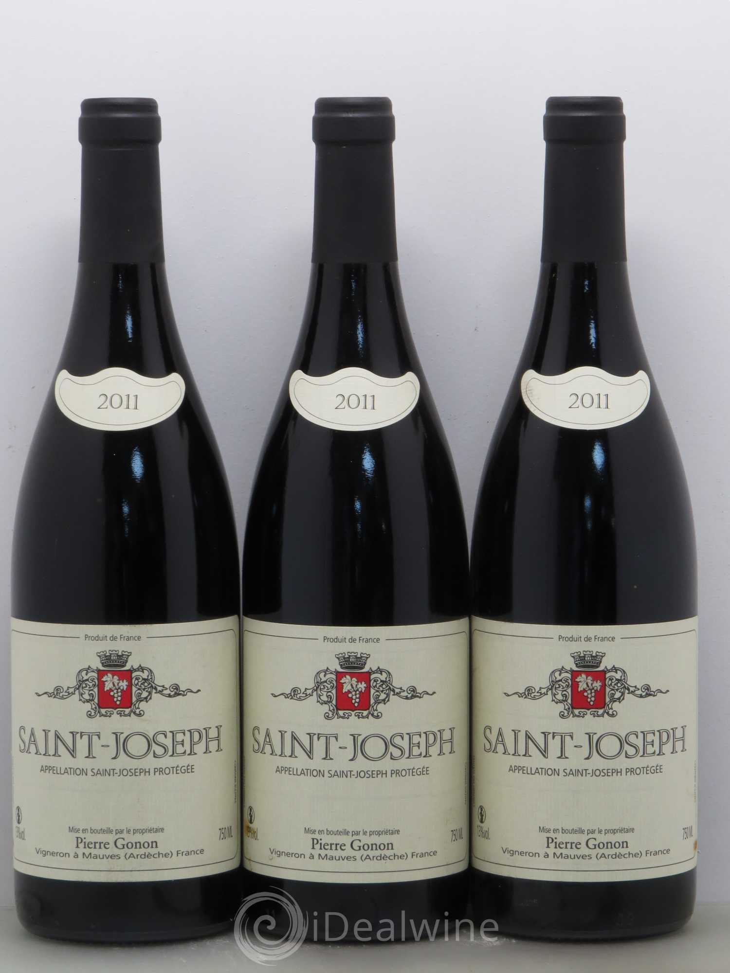 Saint-Joseph Gonon (Domaine) 2011 - Lot de 3 bouteilles - 0