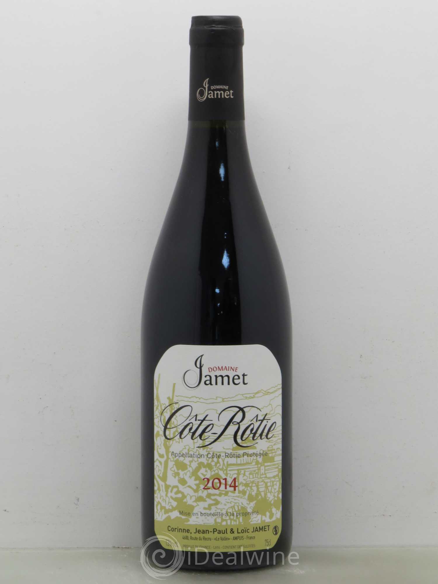 Côte-Rôtie Jamet (Domaine) 2014 - Lot de 1 bouteille - 0