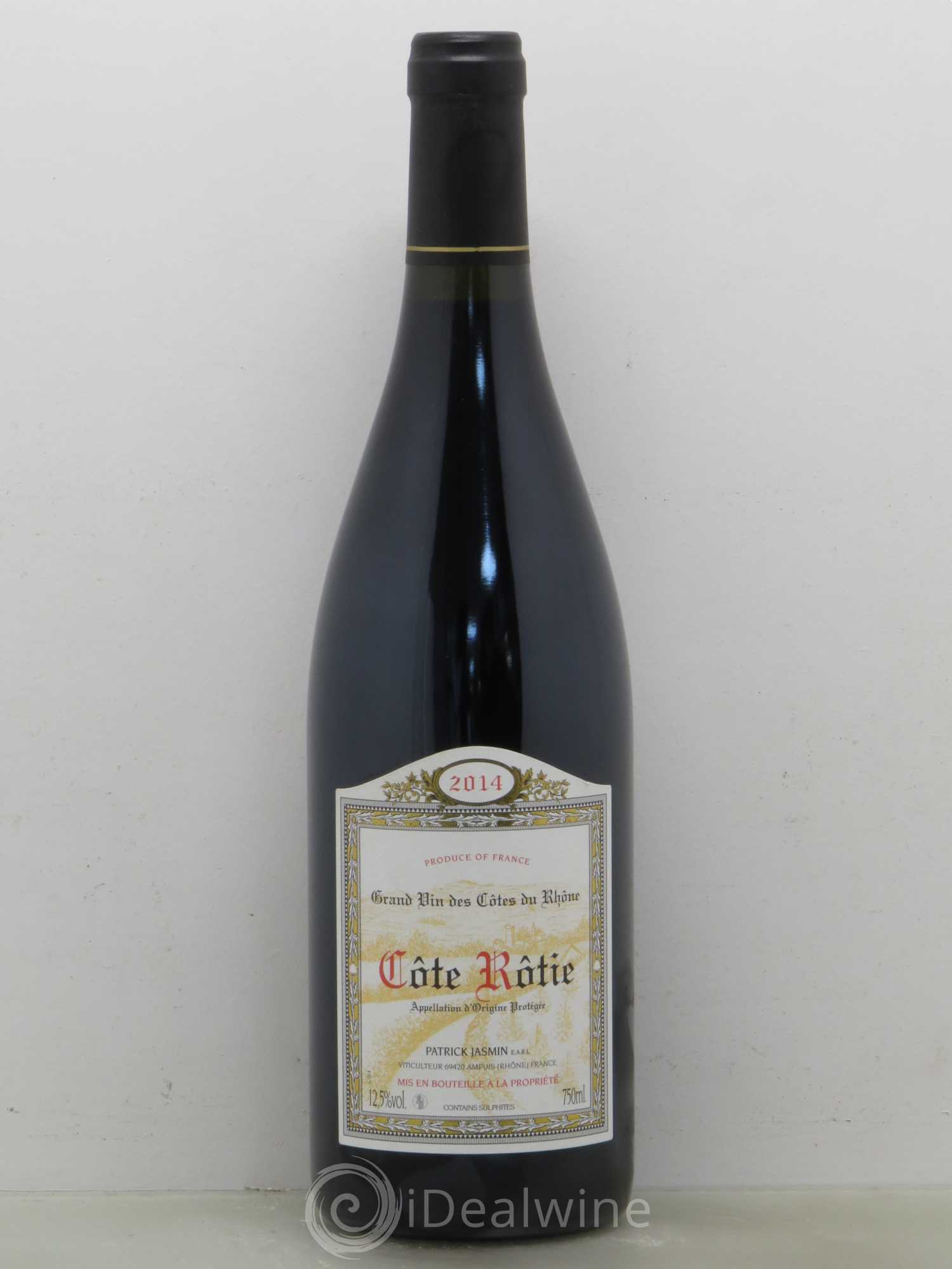 Côte-Rôtie Jasmin (Domaine) 2014 - Lot de 1 bouteille - 0