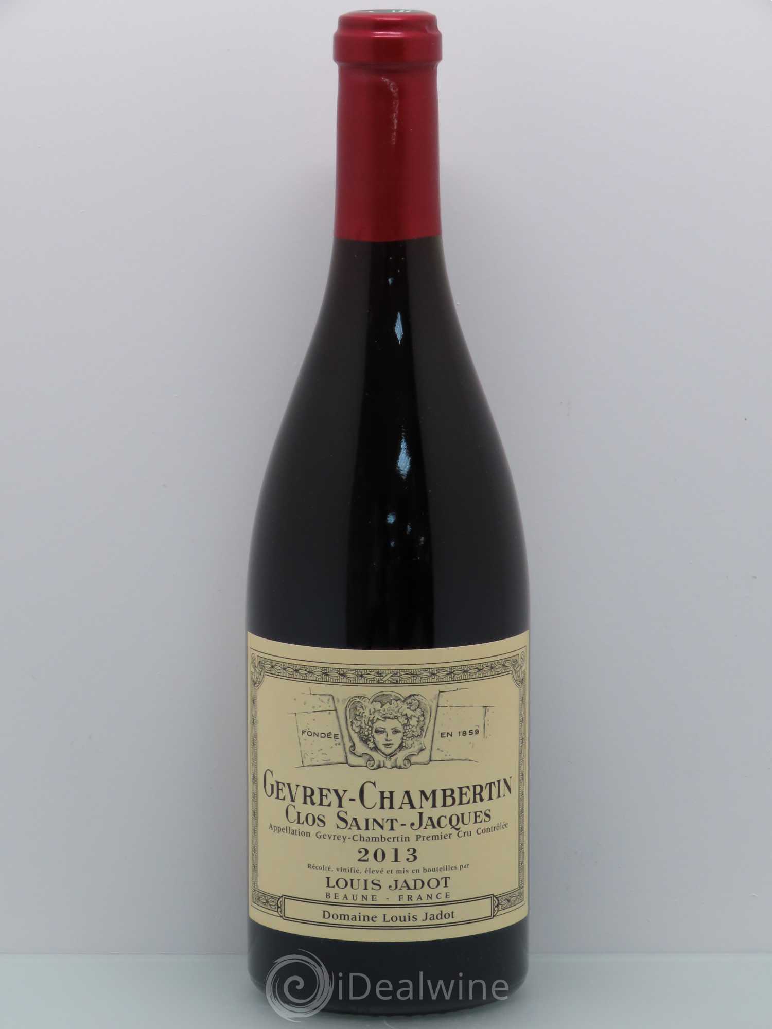 Gevrey-Chambertin 1er Cru Clos Saint Jacques Domaine Louis Jadot 2013 - Lot de 1 bouteille - 0