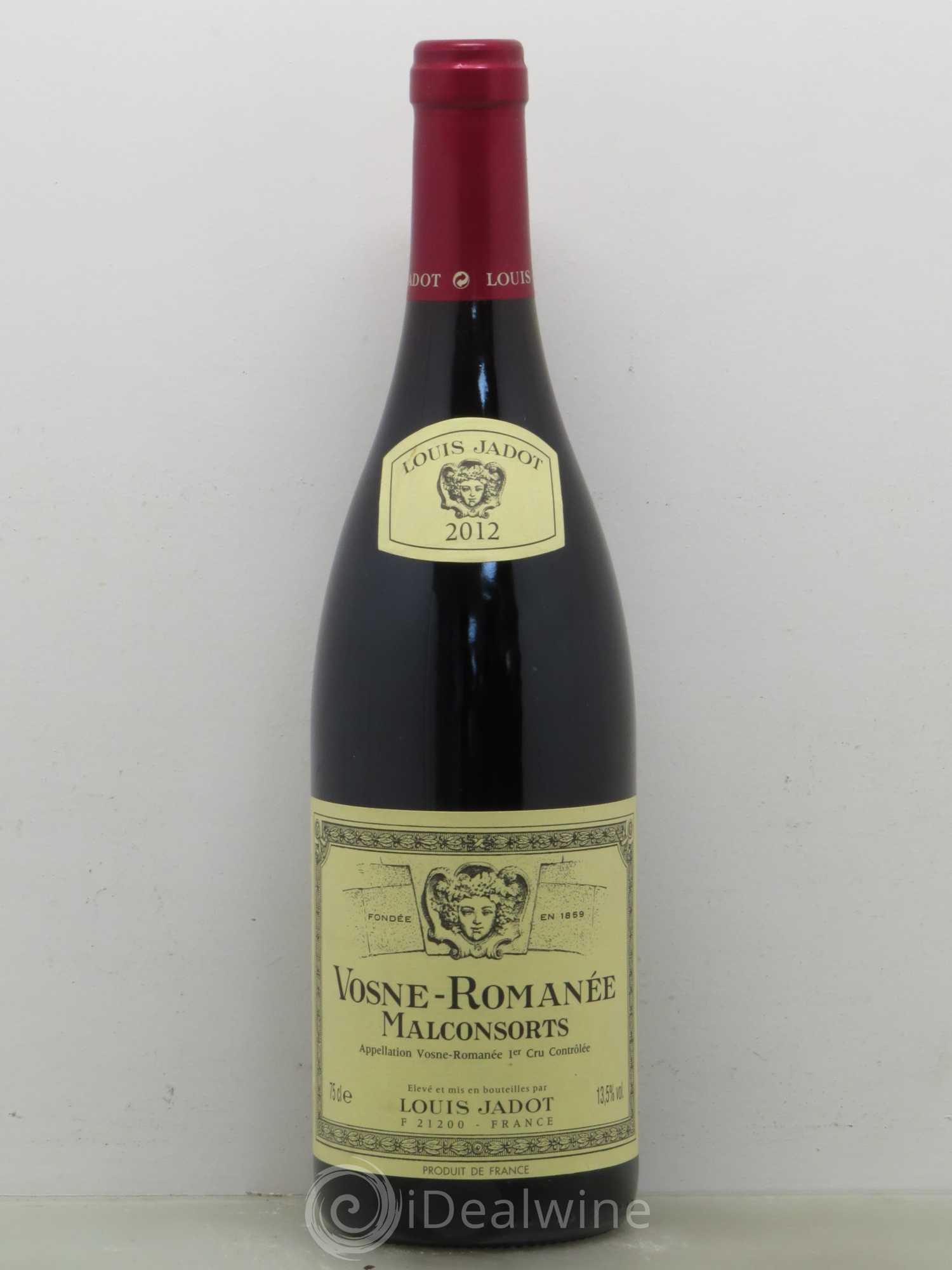Vosne-Romanée 1er Cru Aux Malconsorts Maison Louis Jadot 2012 - Posten von 1 Flasche - 0