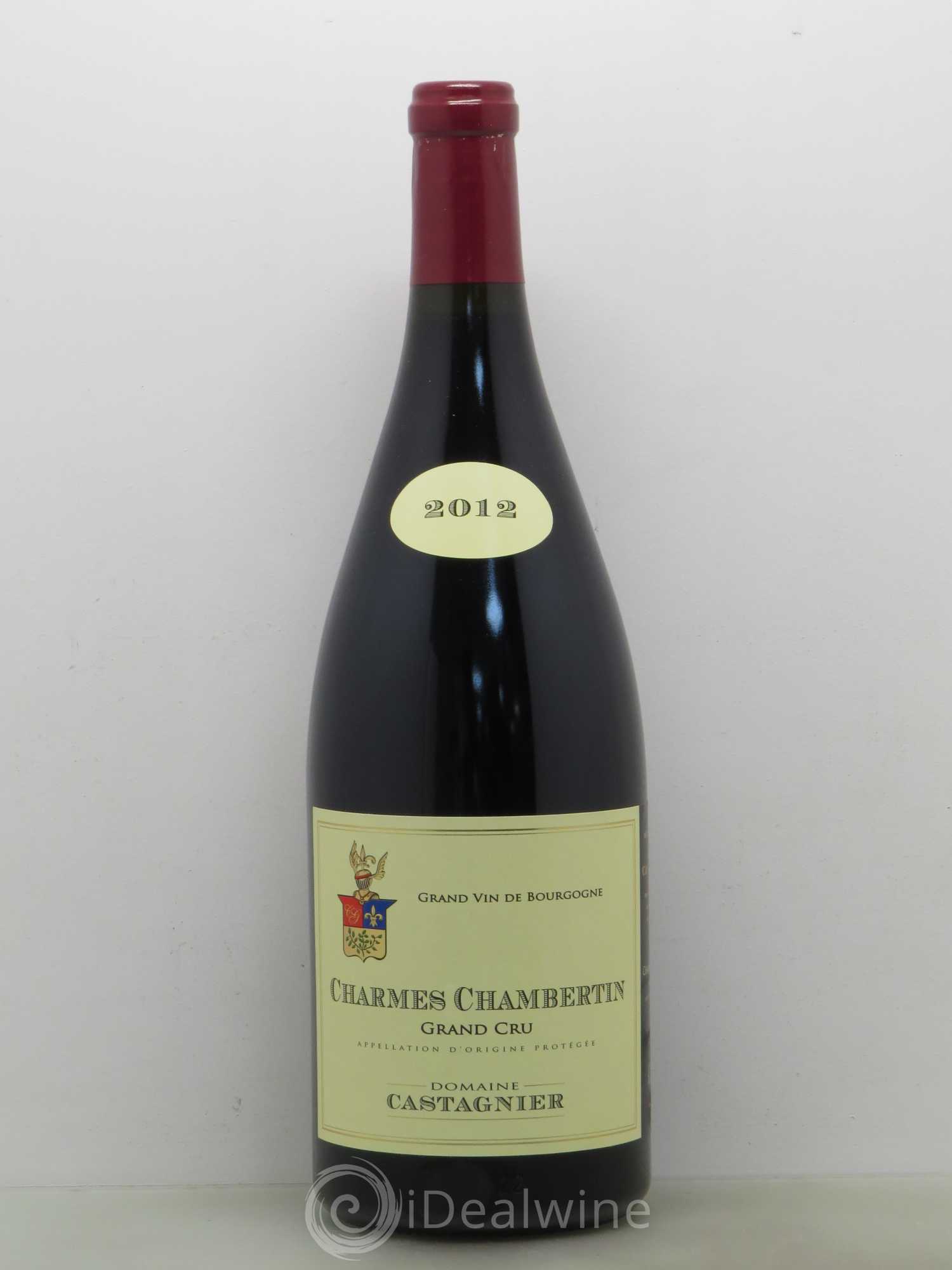 Charmes-Chambertin Grand Cru Domaine Castagnier 2012 - Lot de 1 magnum - 0