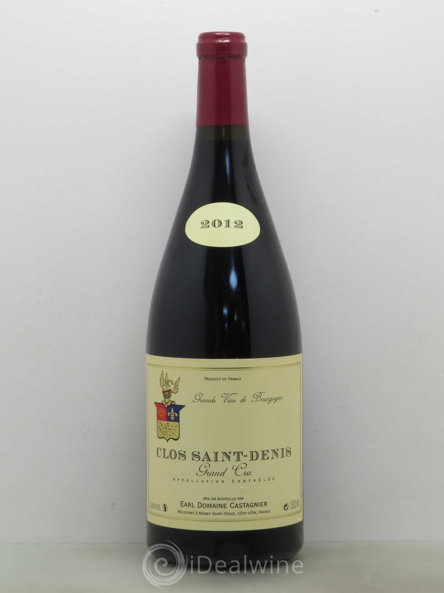 Clos Saint-Denis Grand Cru Domaine Castagnier 2012 - Lot de 1 magnum - 0