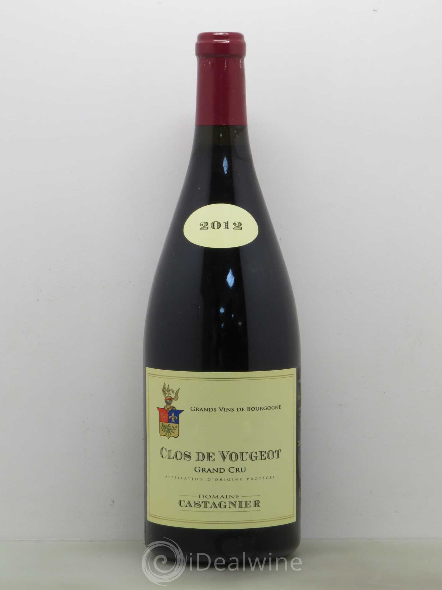 Clos de Vougeot Grand Cru Castagnier 2012 - Lot de 1 magnum - 0