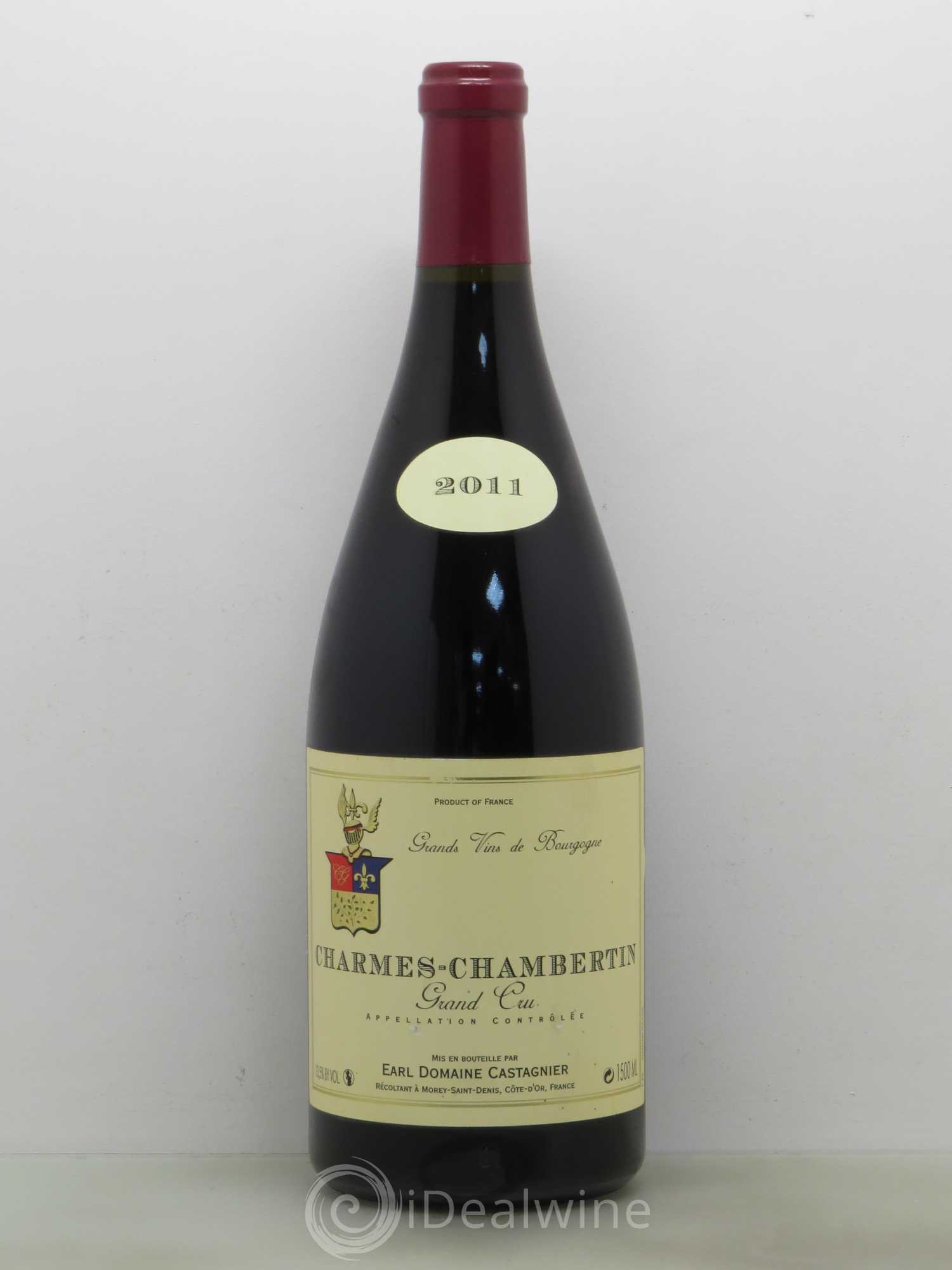Charmes-Chambertin Grand Cru Domaine Castagnier 2011 - Lot de 1 magnum - 0