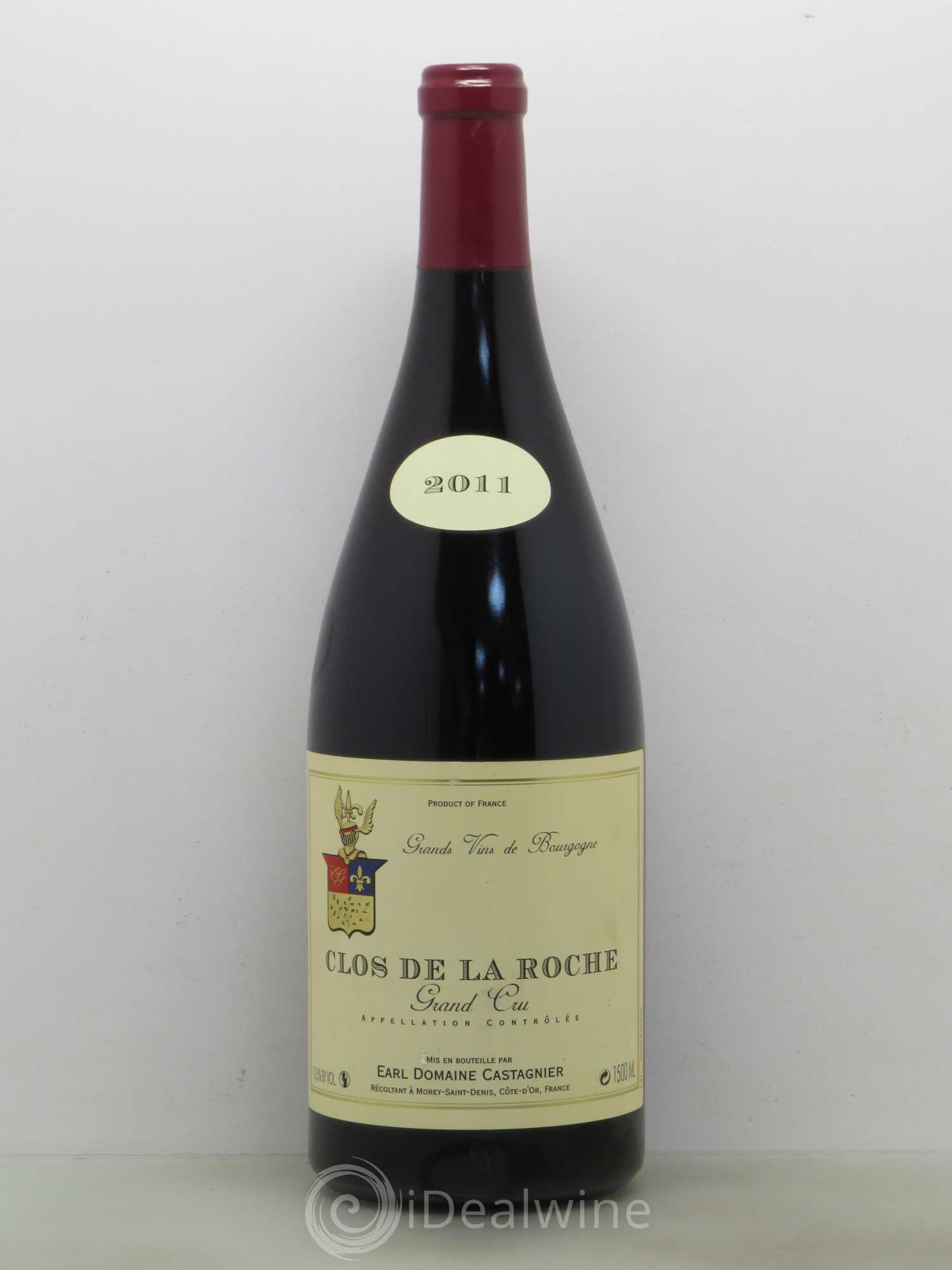 Clos de la Roche Grand Cru Domaine Castagnier 2011 - Lot de 1 magnum - 0