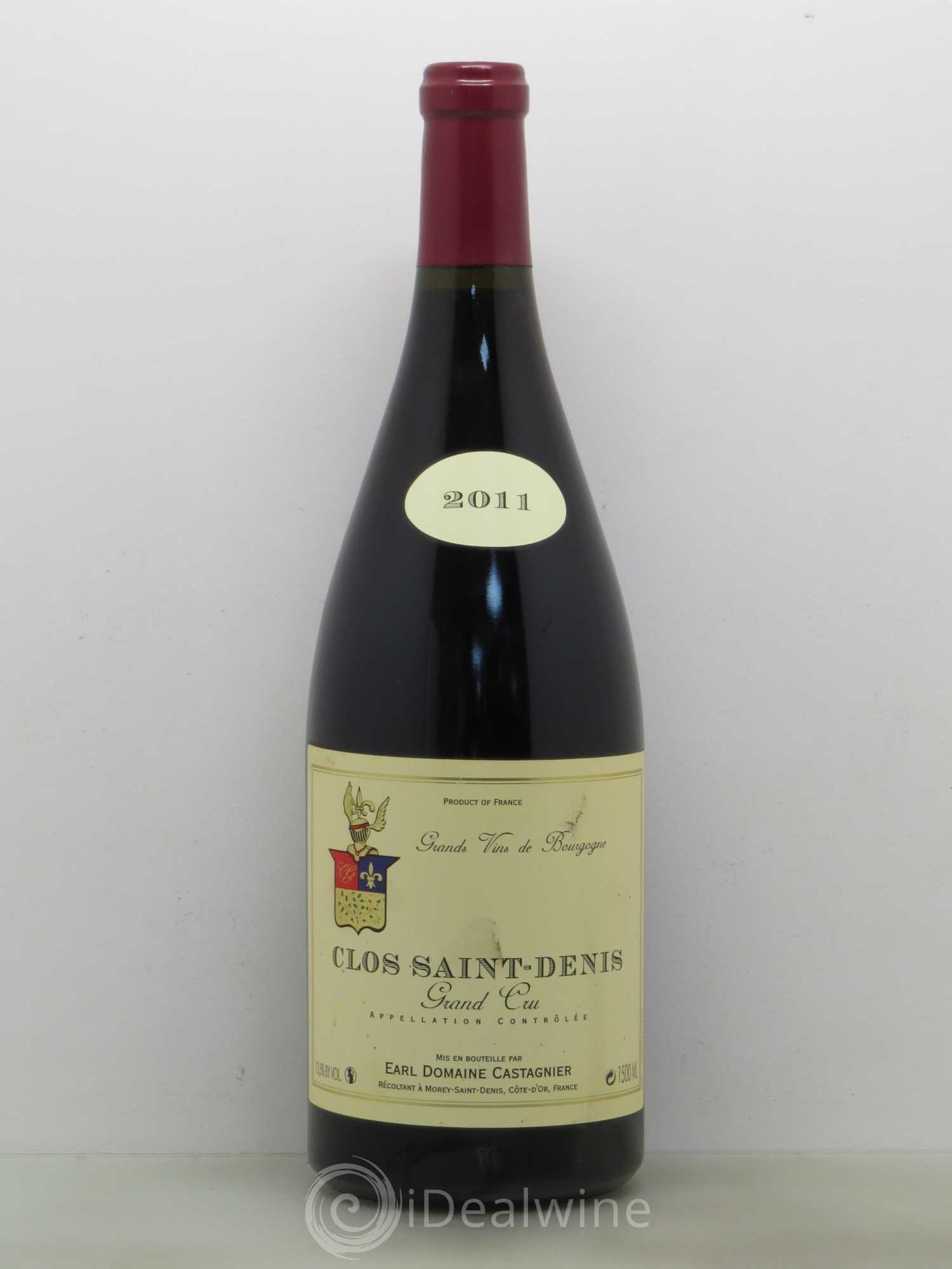 Clos Saint-Denis Grand Cru Domaine Castagnier 2011 - Lot de 1 magnum - 0