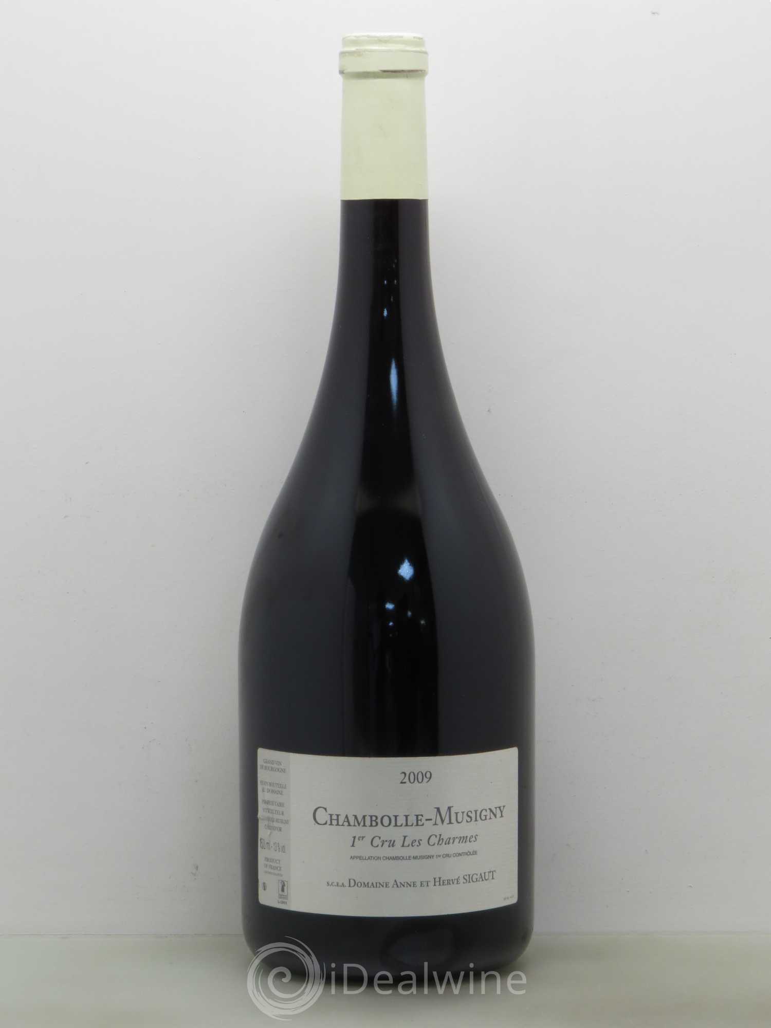 Chambolle-Musigny 1er Cru Les Charmes Domaine Sigaut 2009 - Posten von 1 Magnum - 0