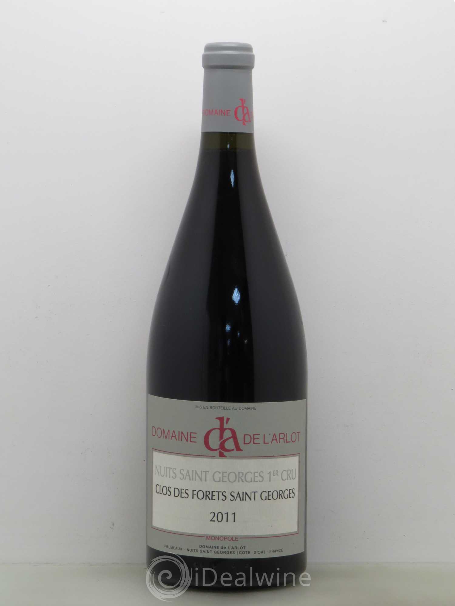 Nuits-Saint-Georges 1er Cru Clos des Forêts Saint-Georges Domaine de l'Arlot Clos des forêts saint georges 2011 - Lotto di 1 magnum - 0