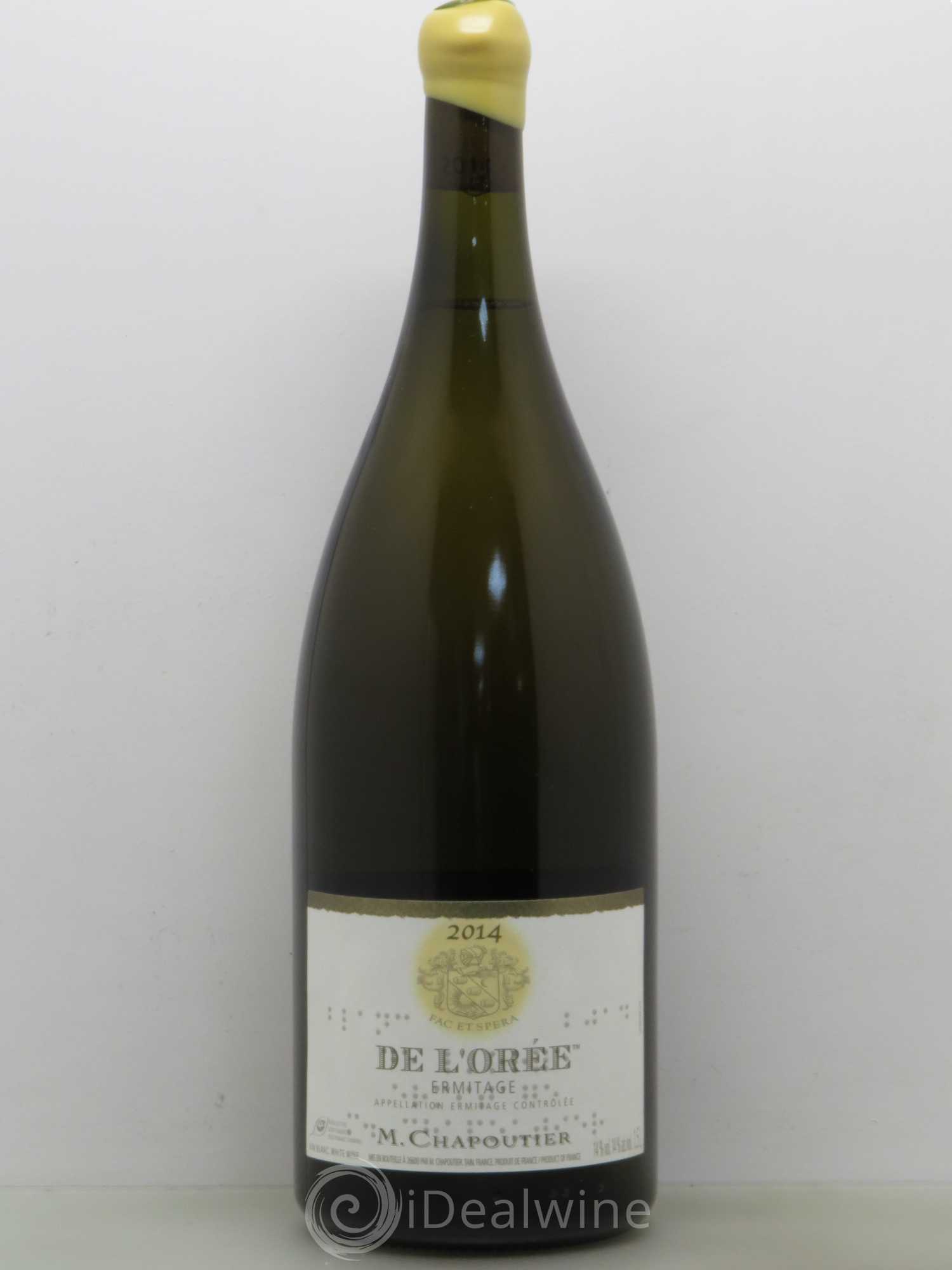Hermitage Ermitage de l'Orée Chapoutier 2014 - Lot de 1 magnum - 0