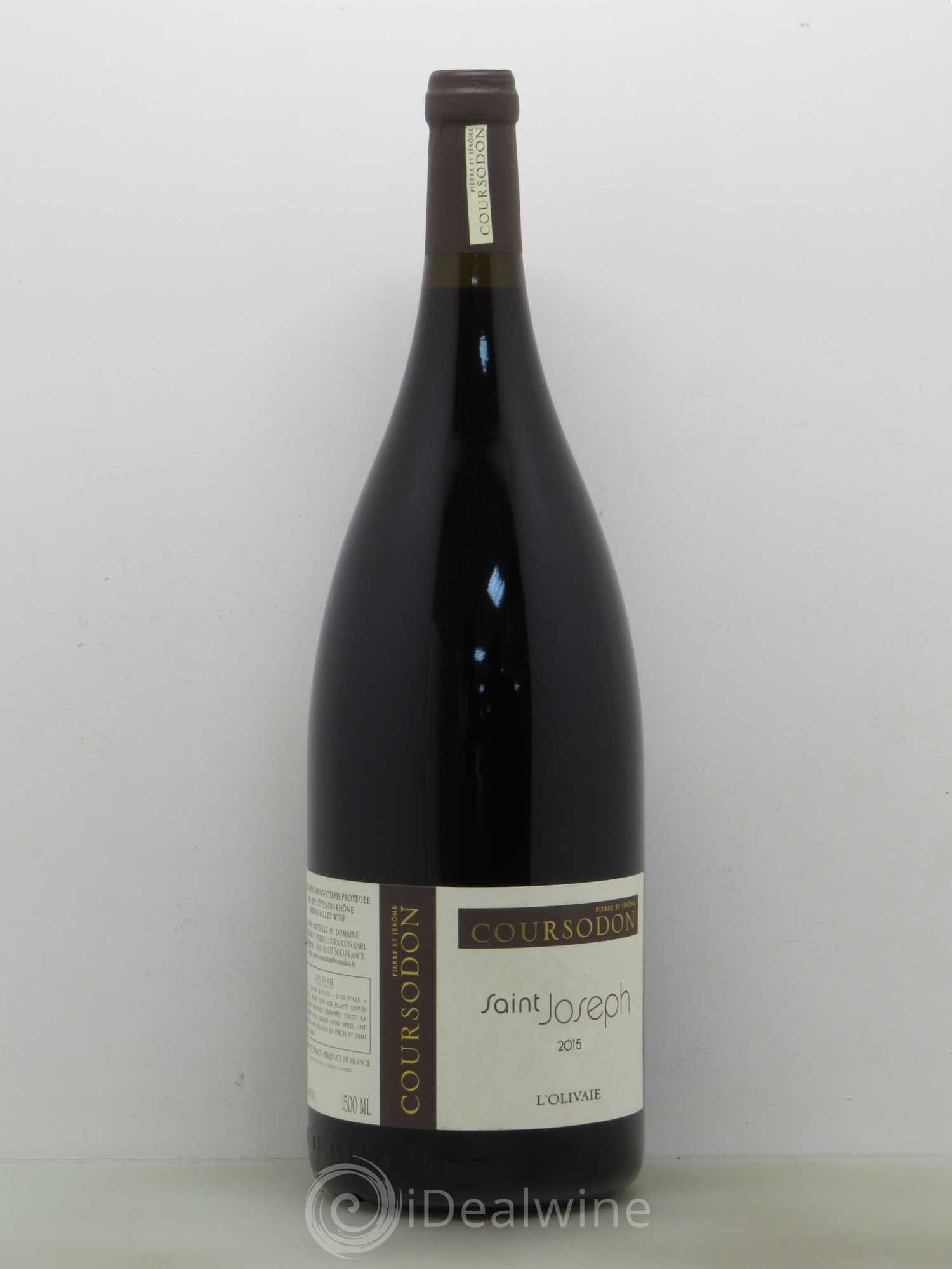 Saint-Joseph L'Olivaie Pierre et Jérôme Coursodon 2015 - Lot de 1 magnum - 0