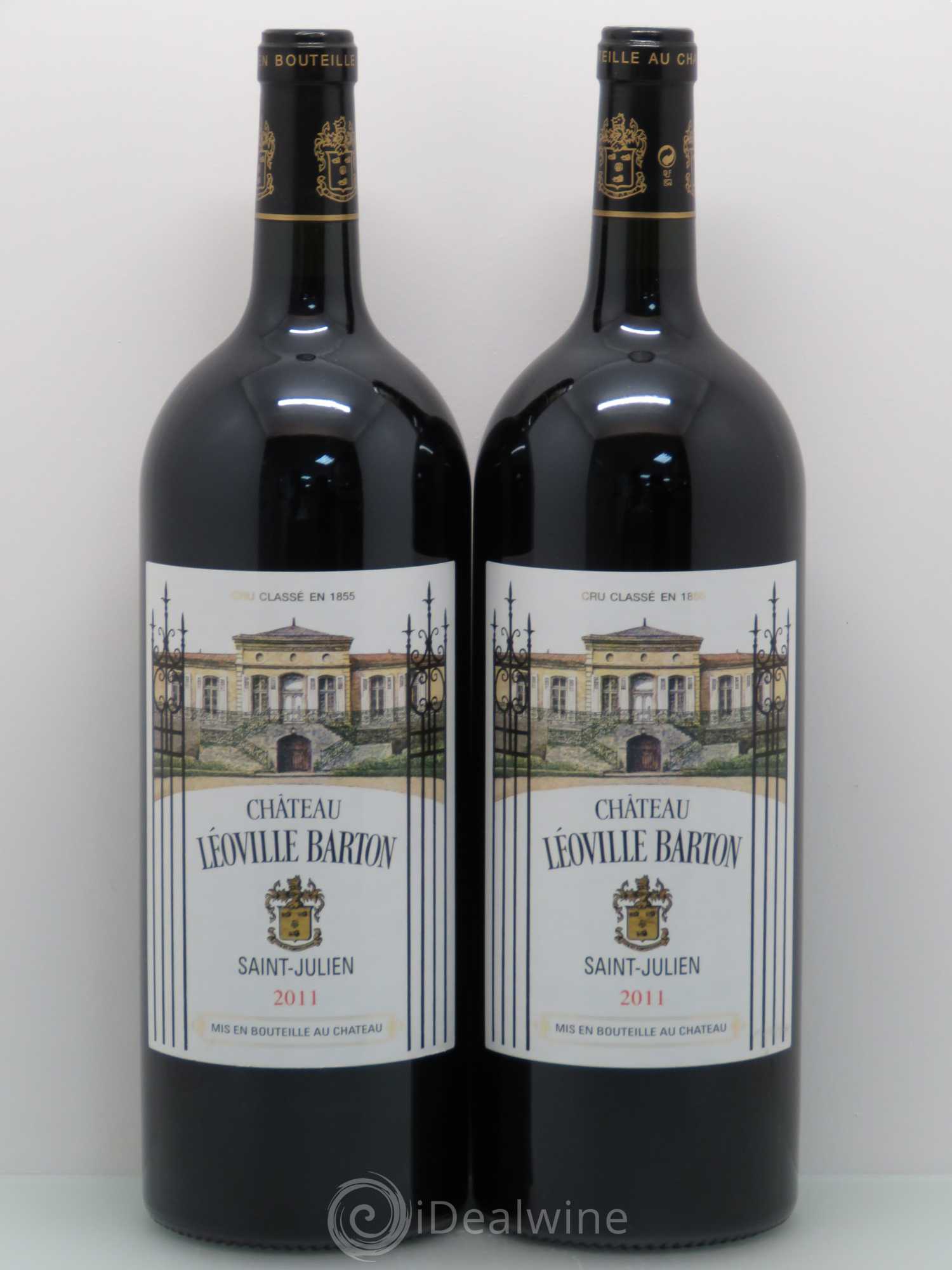 Château Léoville Barton 2ème Grand Cru Classé 2011 - Lot de 2 magnums - 0