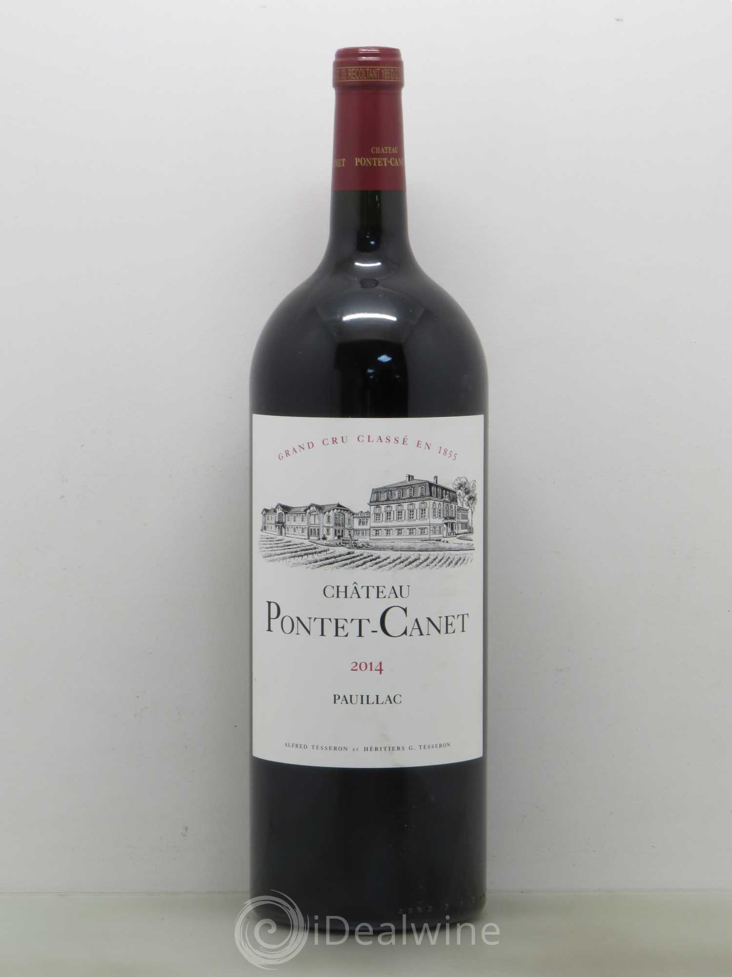 Château Pontet Canet 5ème Grand Cru Classé 2014 - Lot de 1 magnum - 0