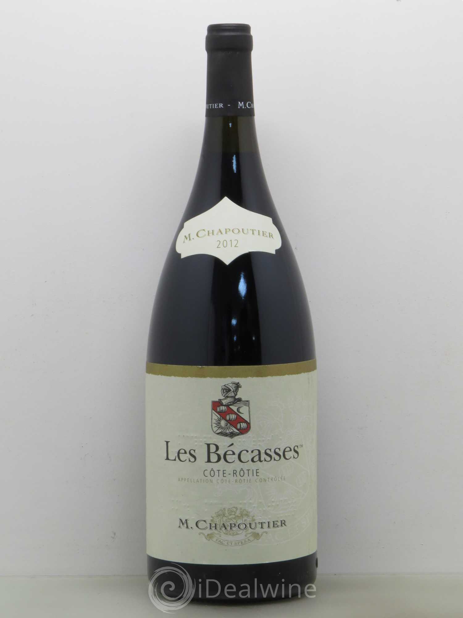 Côte-Rôtie Les Bécasses Chapoutier 2012 - Lot de 1 magnum - 0