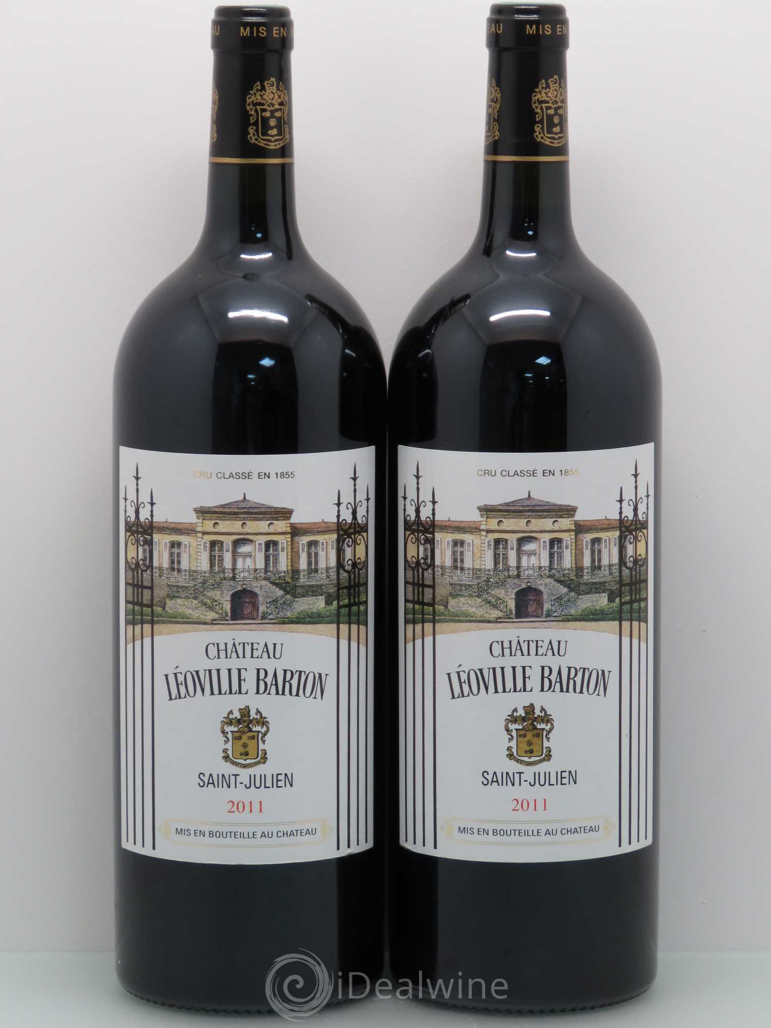 Château Léoville Barton 2ème Grand Cru Classé 2011 - Lot de 2 magnums - 0