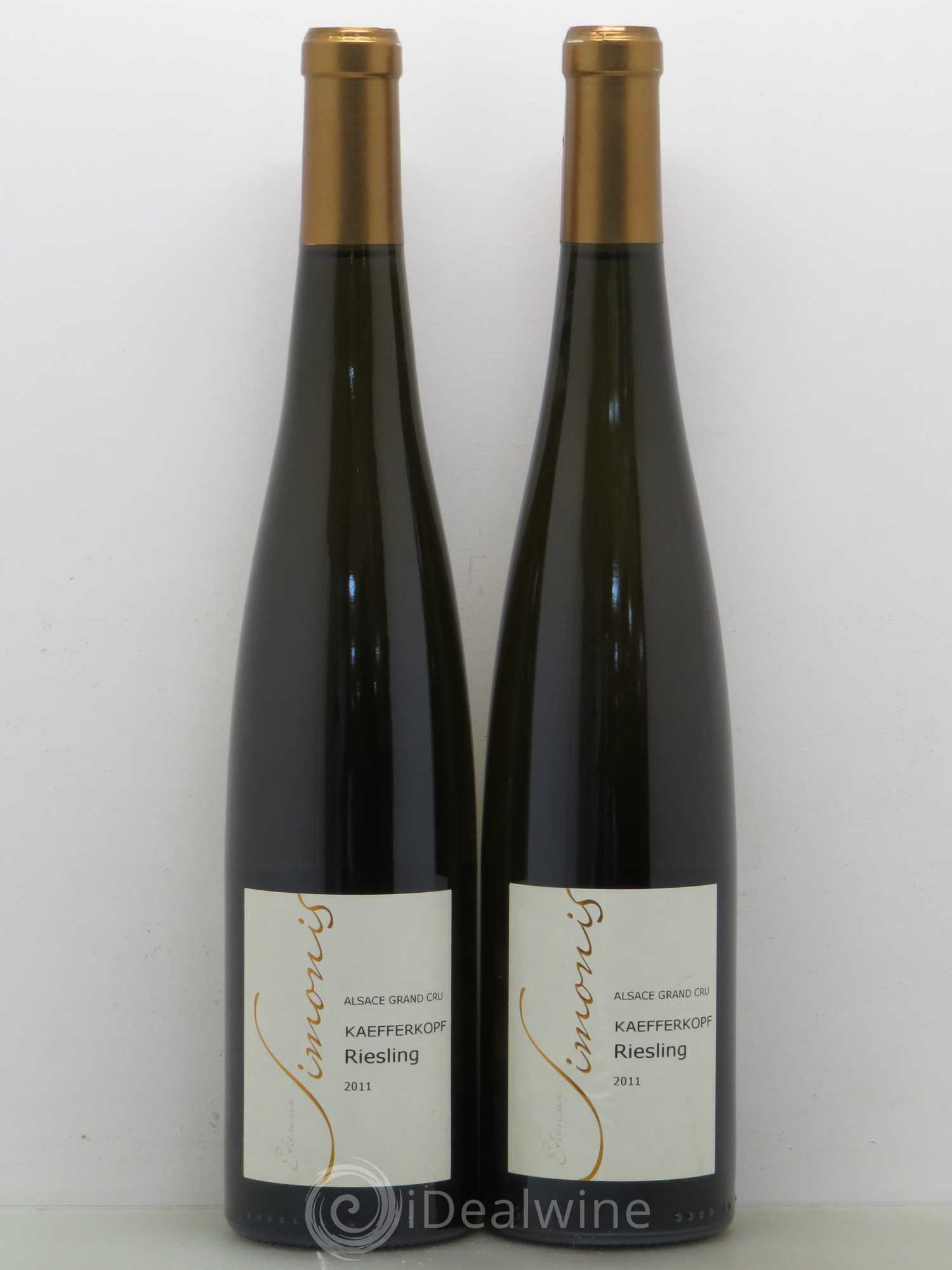 Riesling Kaefferkopf Domaine Etienne Simonis 2011 - Posten von 2 Flaschen - 0