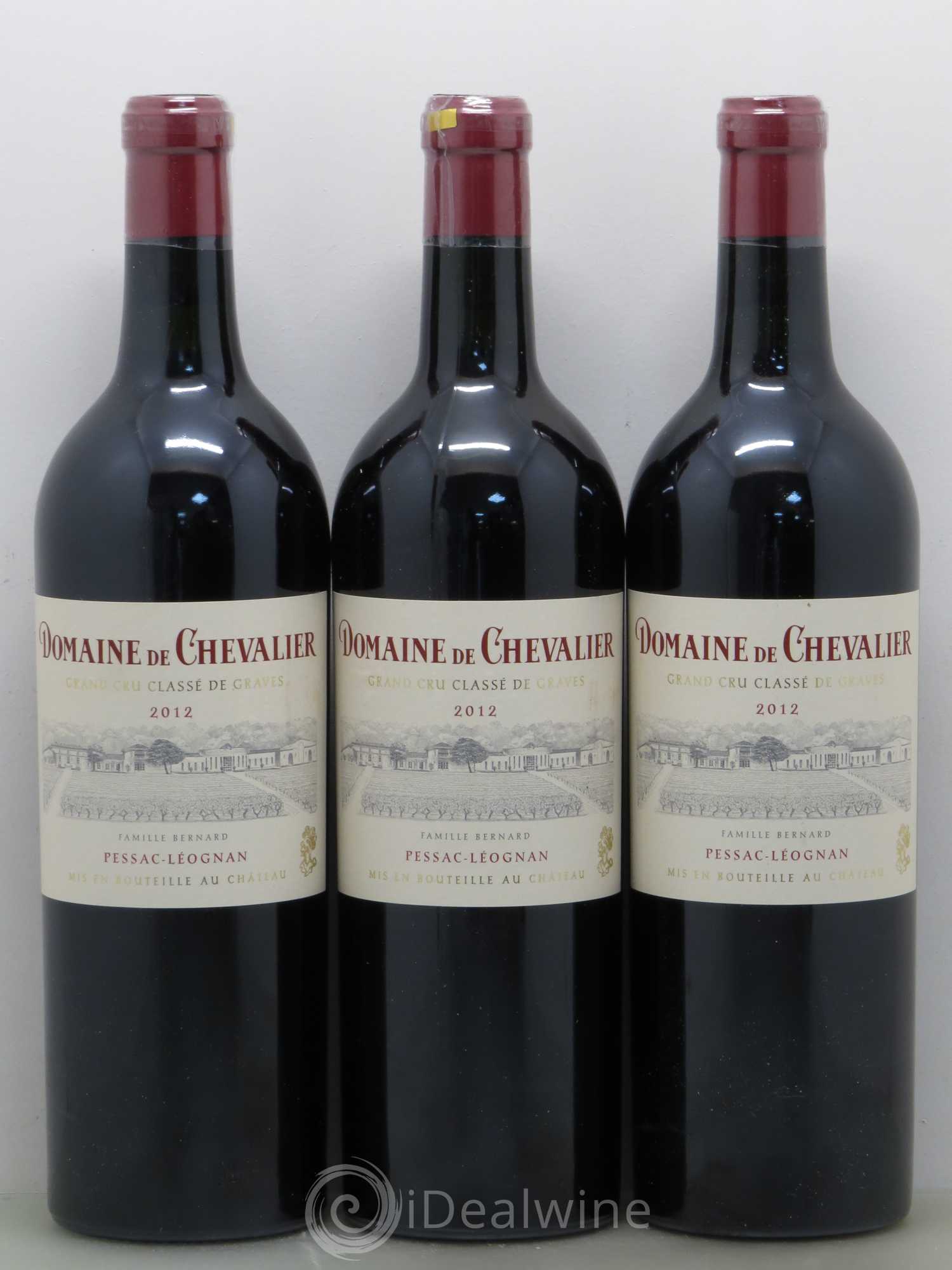 Domaine de Chevalier Cru Classé de Graves 2012 - Lot de 5 bouteilles - 1